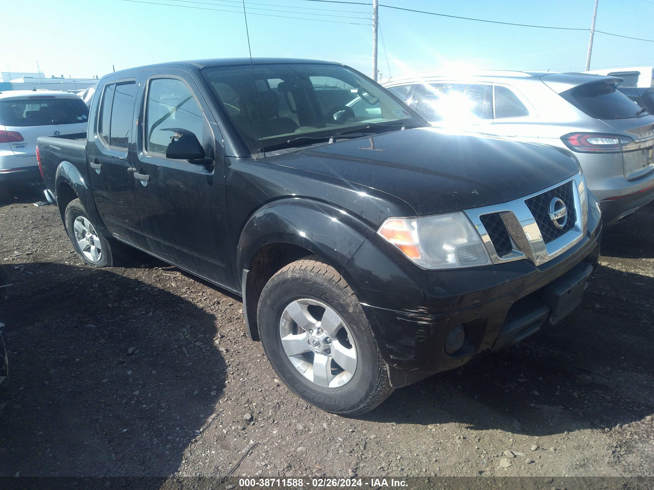 NISSAN NAVARA (FRONTIER) 2012 1n6ad0ev1cc451631