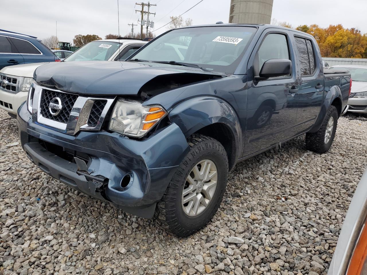 NISSAN NAVARA (FRONTIER) 2014 1n6ad0ev4en740168