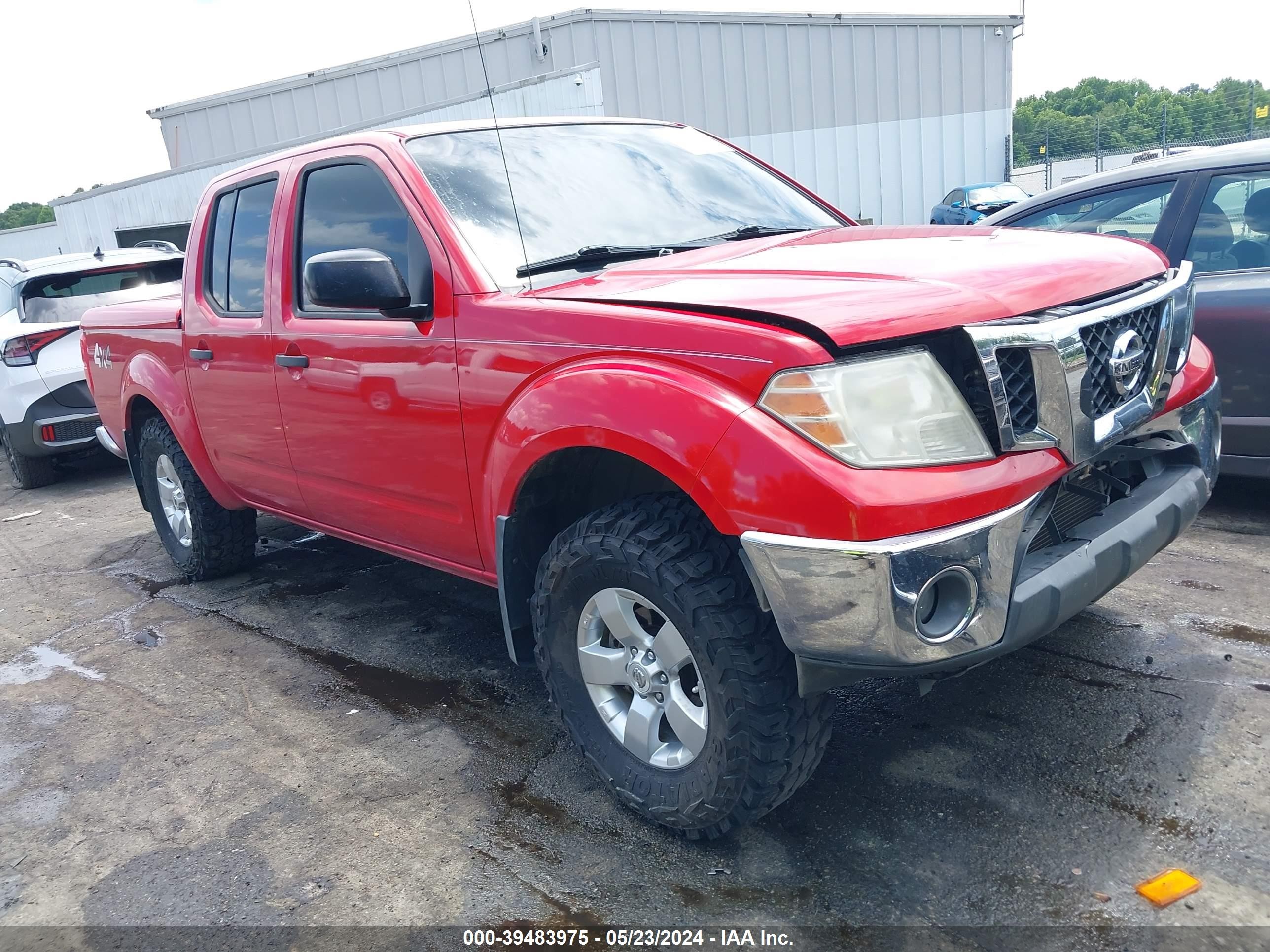 NISSAN NAVARA (FRONTIER) 2010 1n6ad0ev5ac449572