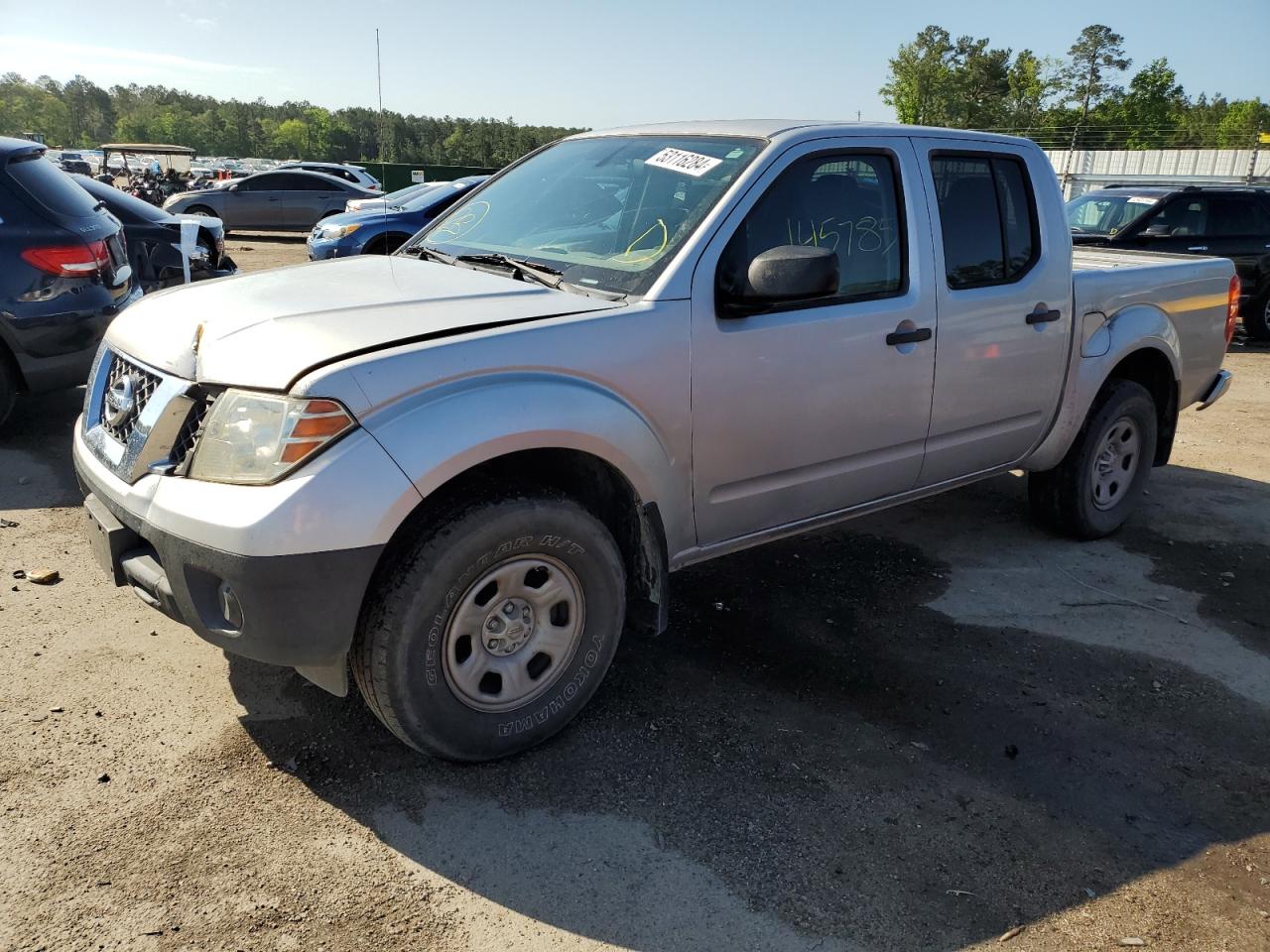 NISSAN NAVARA (FRONTIER) 2012 1n6ad0ev7cc421131