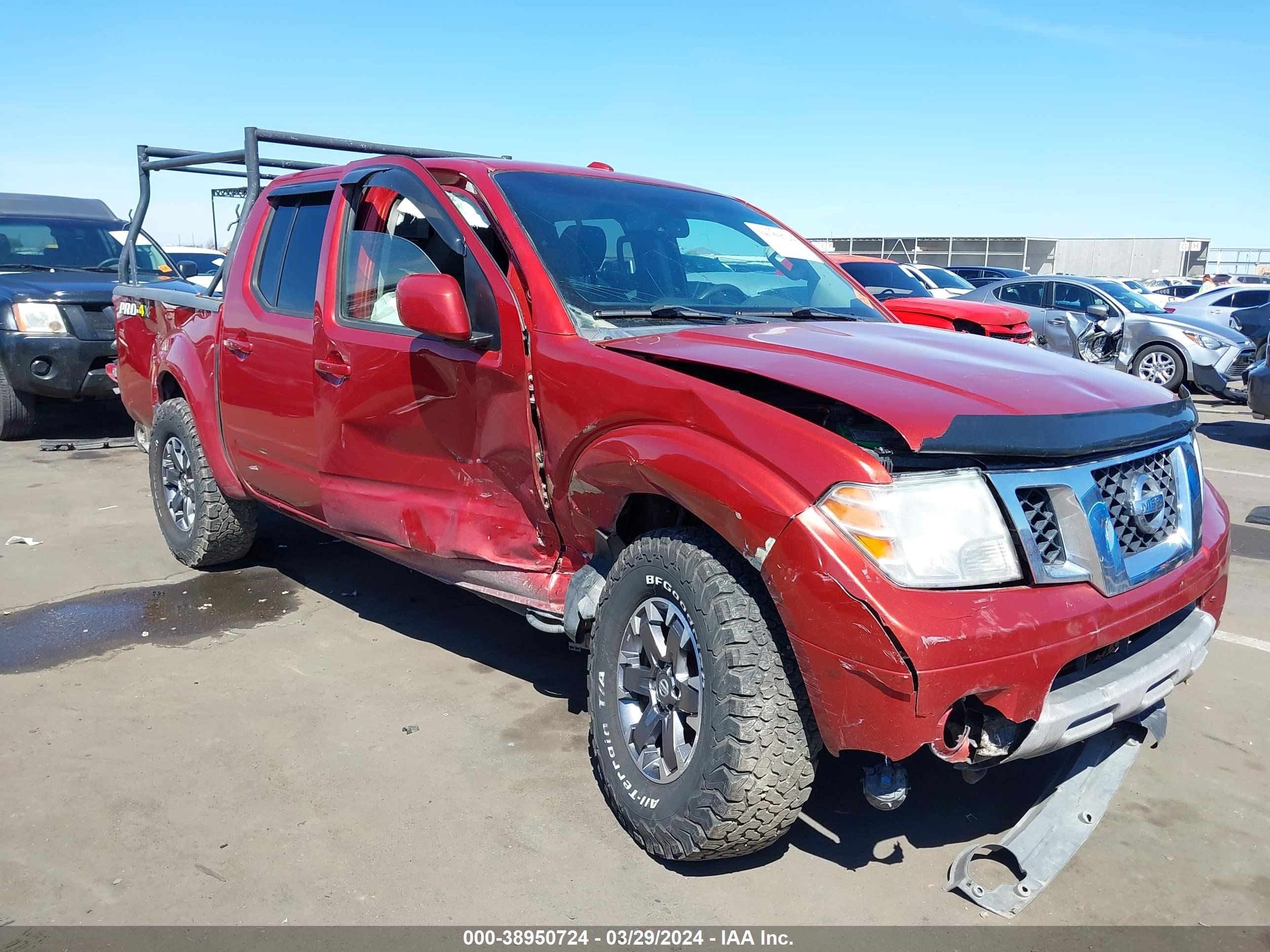 NISSAN NAVARA (FRONTIER) 2014 1n6ad0ev8en719291