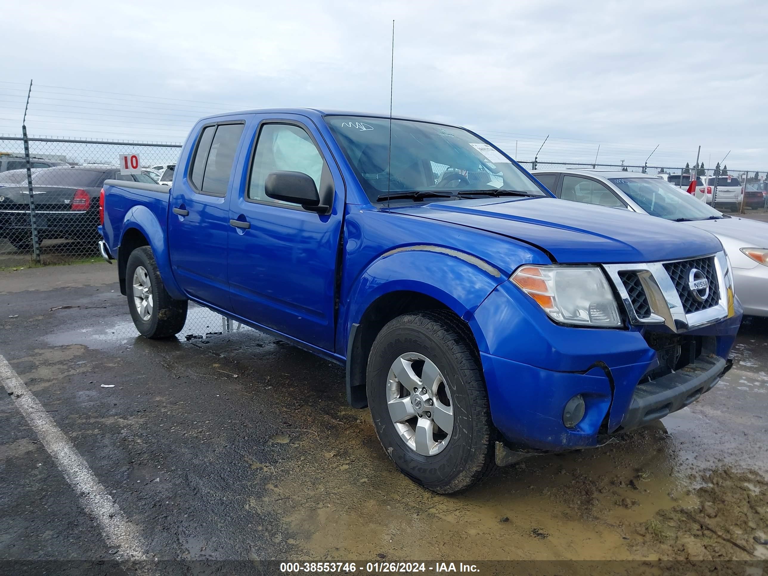 NISSAN NAVARA (FRONTIER) 2012 1n6ad0ev9cc440781