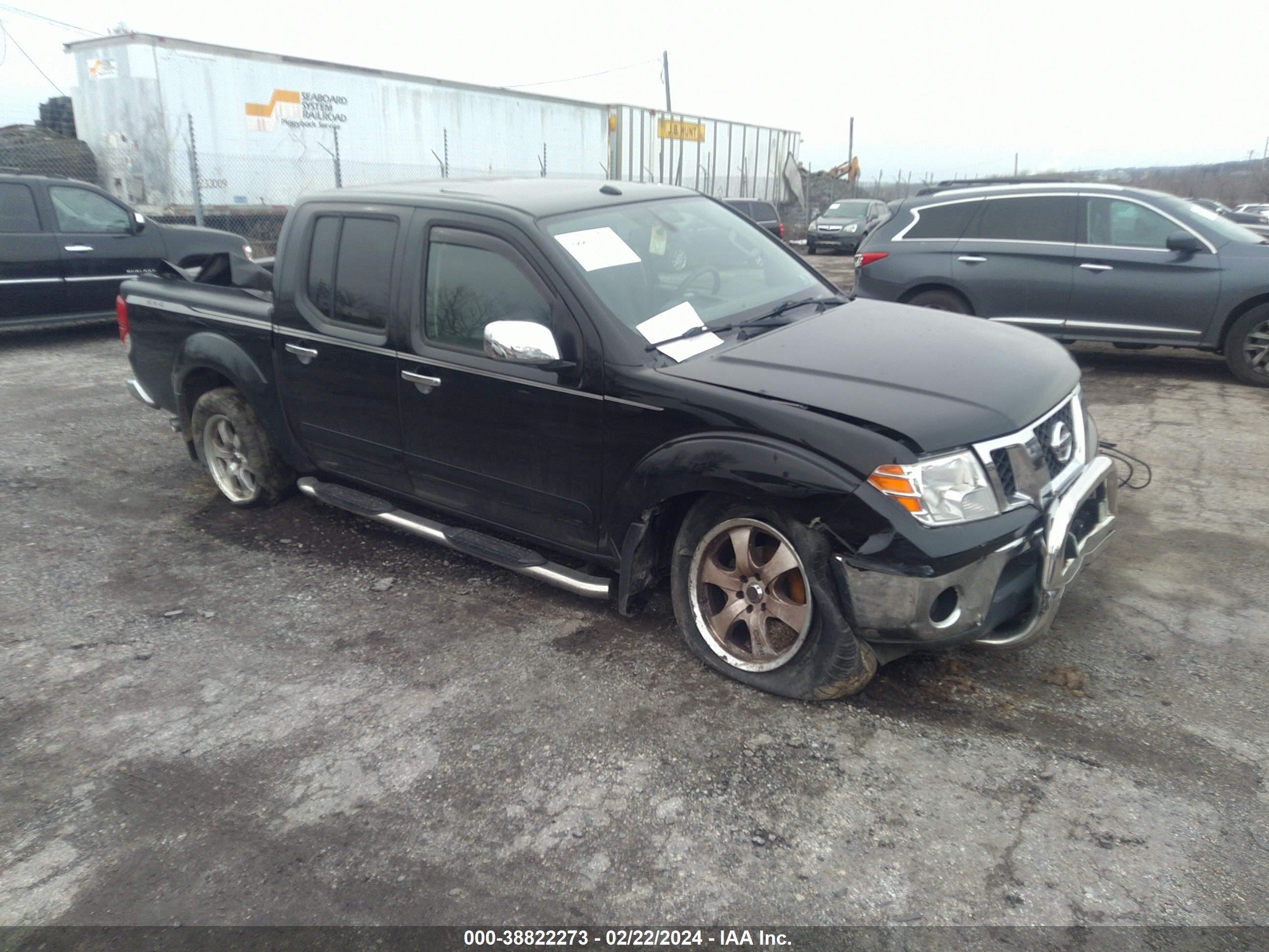 NISSAN NAVARA (FRONTIER) 2013 1n6ad0ev9dn742447