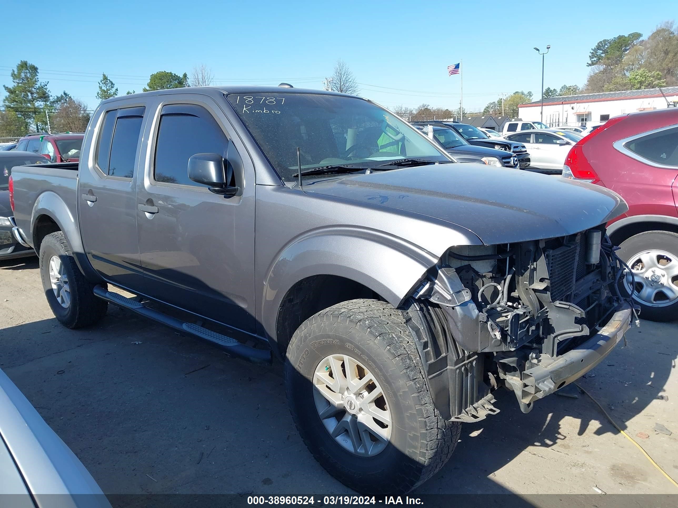 NISSAN NAVARA (FRONTIER) 2016 1n6ad0ev9gn708951