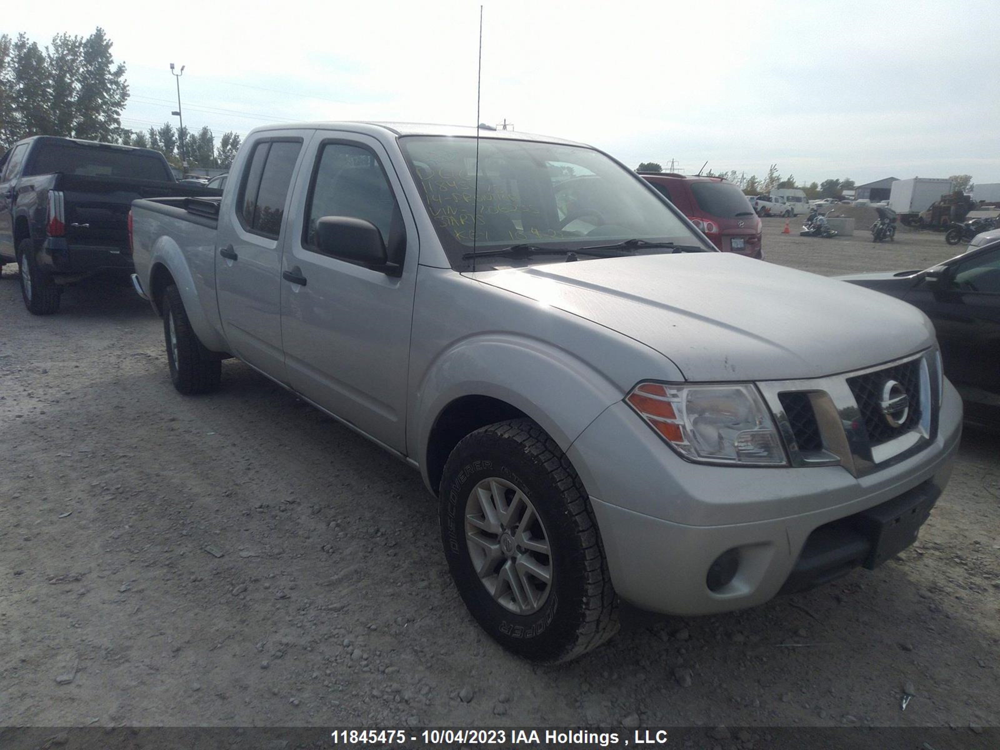 NISSAN NAVARA (FRONTIER) 2014 1n6ad0fv1en706235