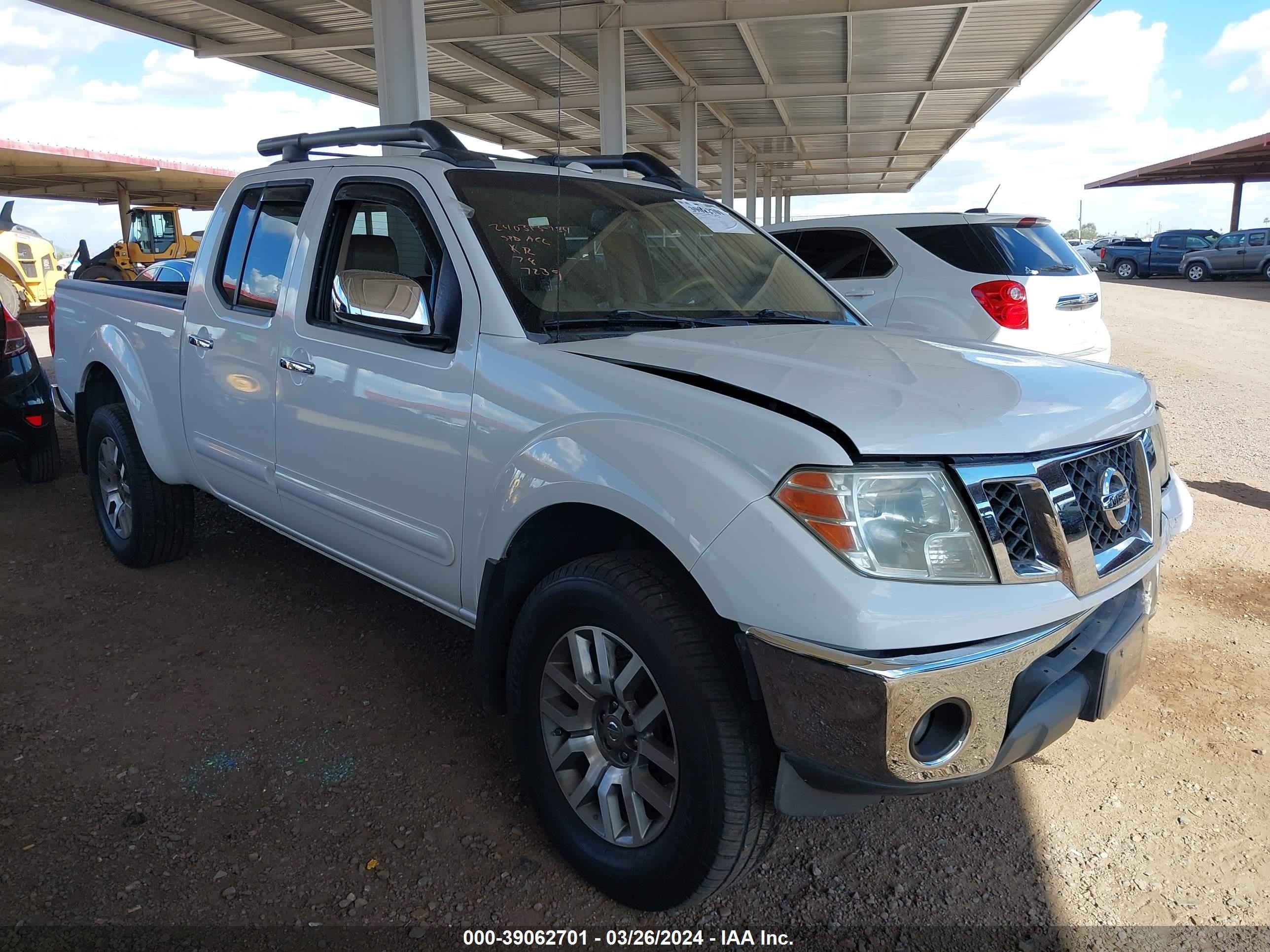 NISSAN NAVARA (FRONTIER) 2011 1n6ad0fv6bc427239