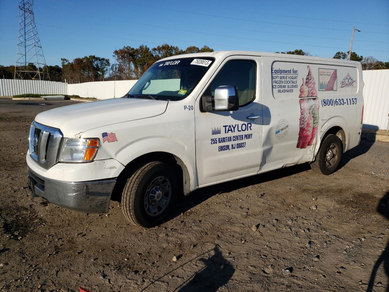 NISSAN NV 2012 1n6af0ky9cn118588