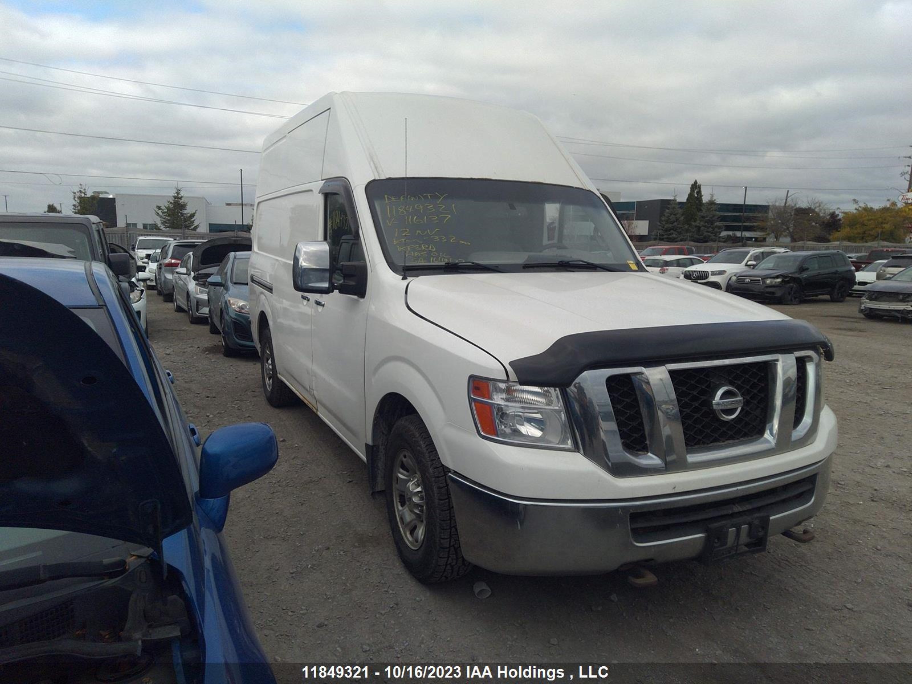 NISSAN NV 2012 1n6af0ly1cn116137