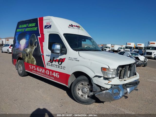 NISSAN NV CARGO NV2500 HD 2015 1n6af0ly5fn802024