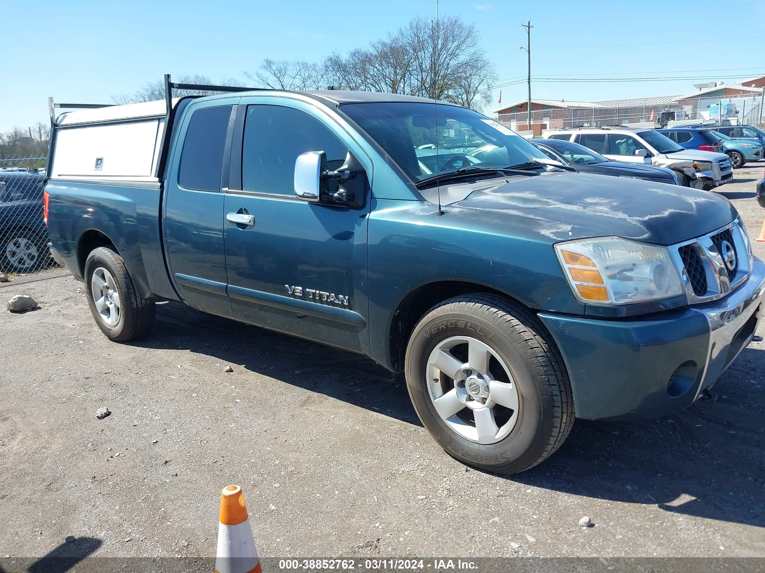 NISSAN TITAN 2005 1n6ba06a85n575220