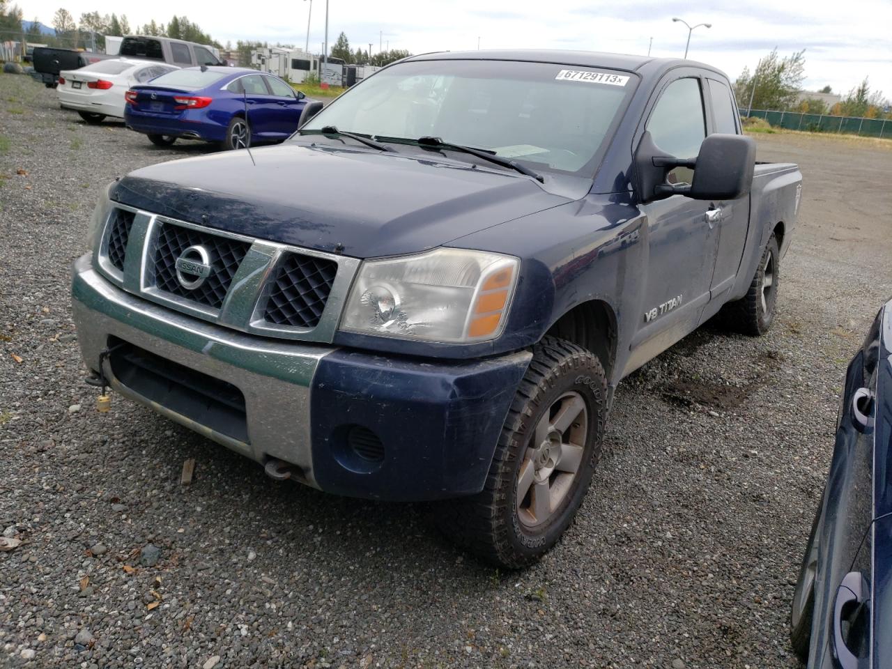 NISSAN TITAN 2007 1n6ba06b07n243025