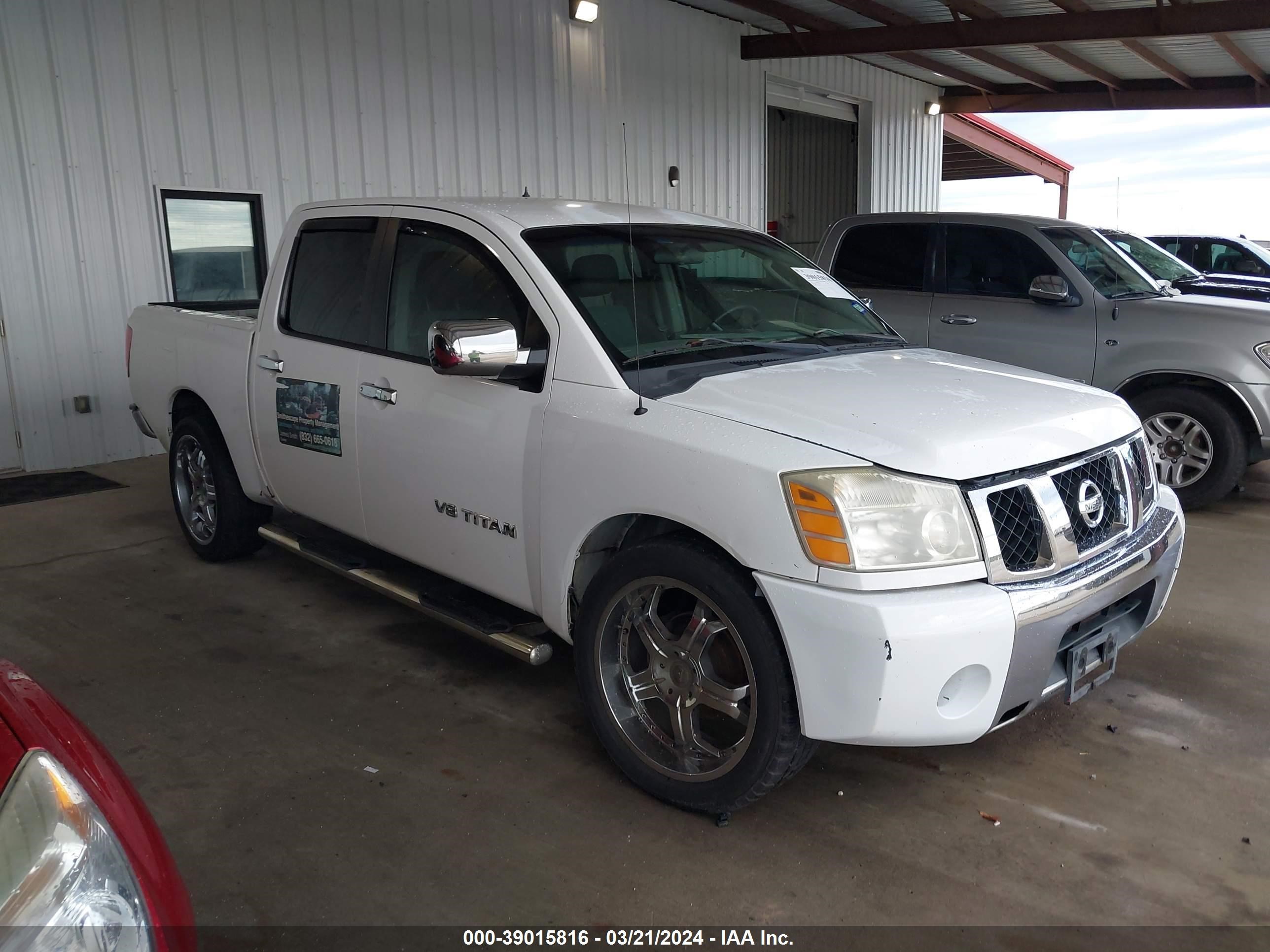 NISSAN TITAN 2005 1n6ba07a25n527629