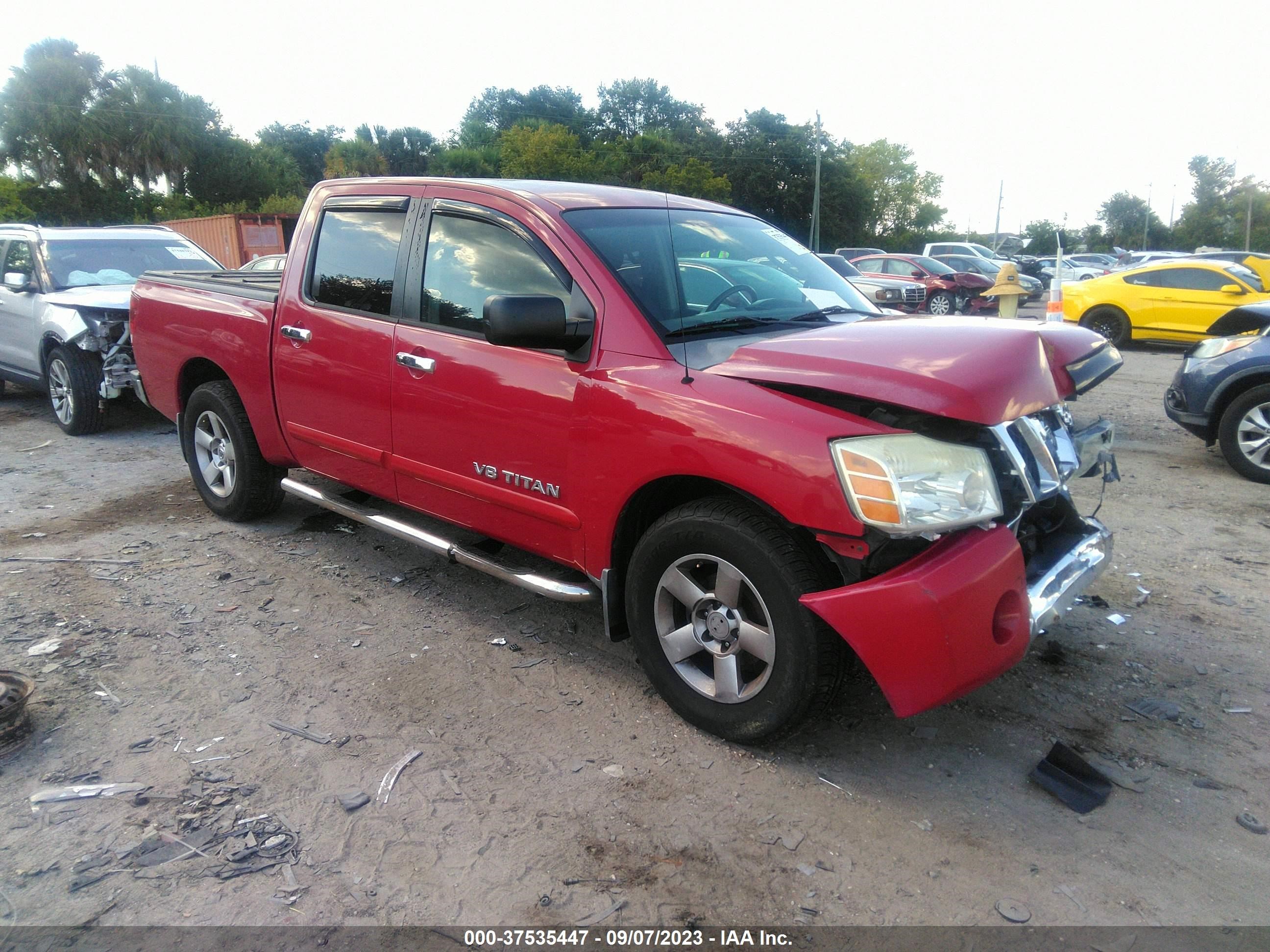 NISSAN TITAN 2006 1n6ba07a36n554727