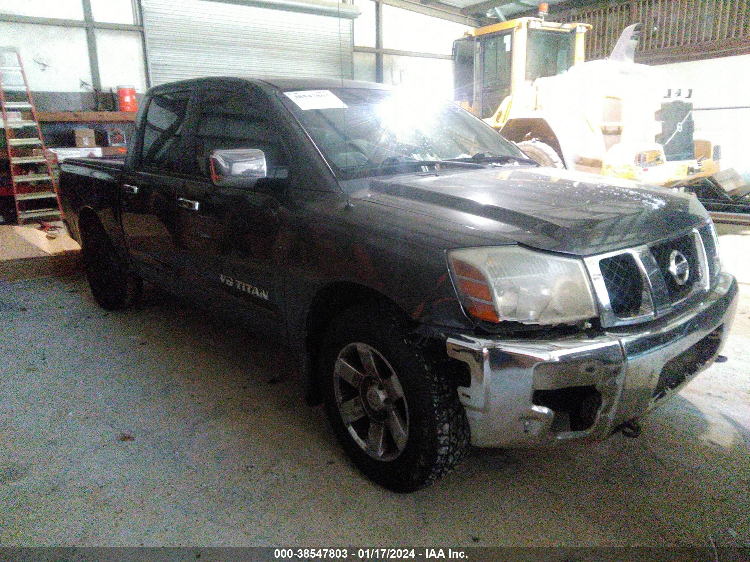 NISSAN TITAN 2007 1n6ba07a37n240836