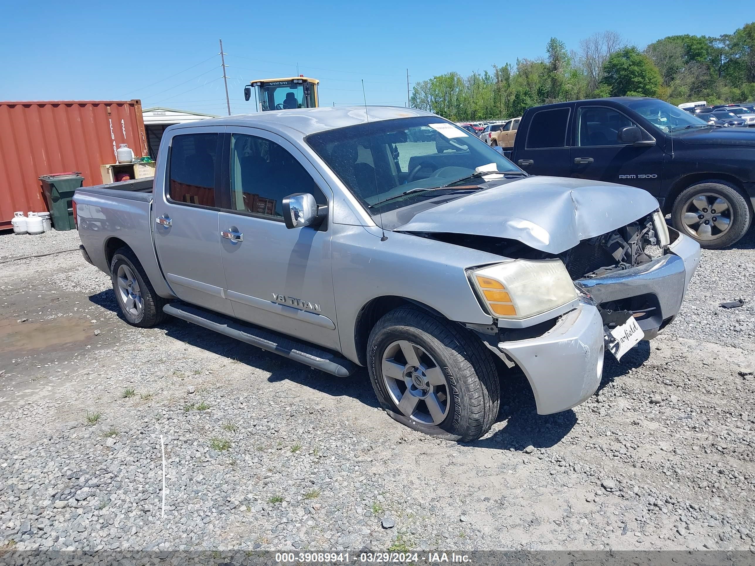 NISSAN TITAN 2005 1n6ba07a45n524781