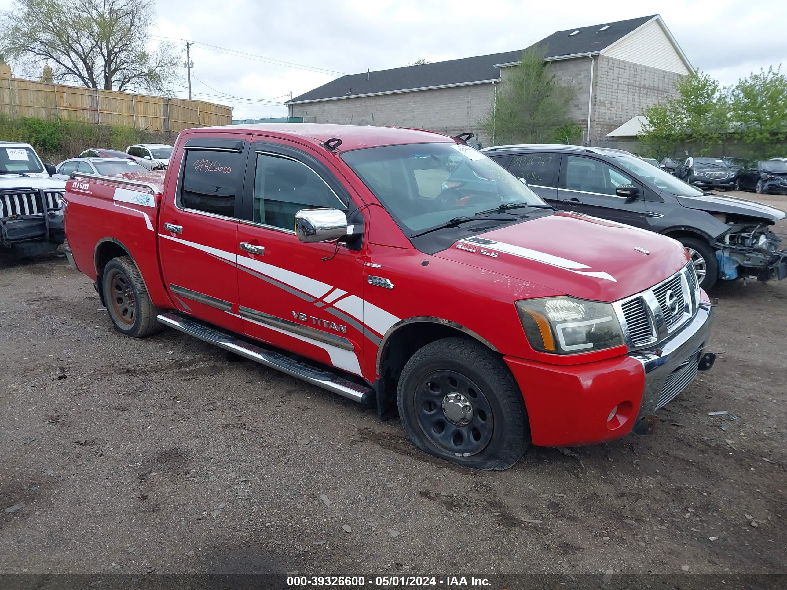 NISSAN TITAN 2007 1n6ba07a47n203326