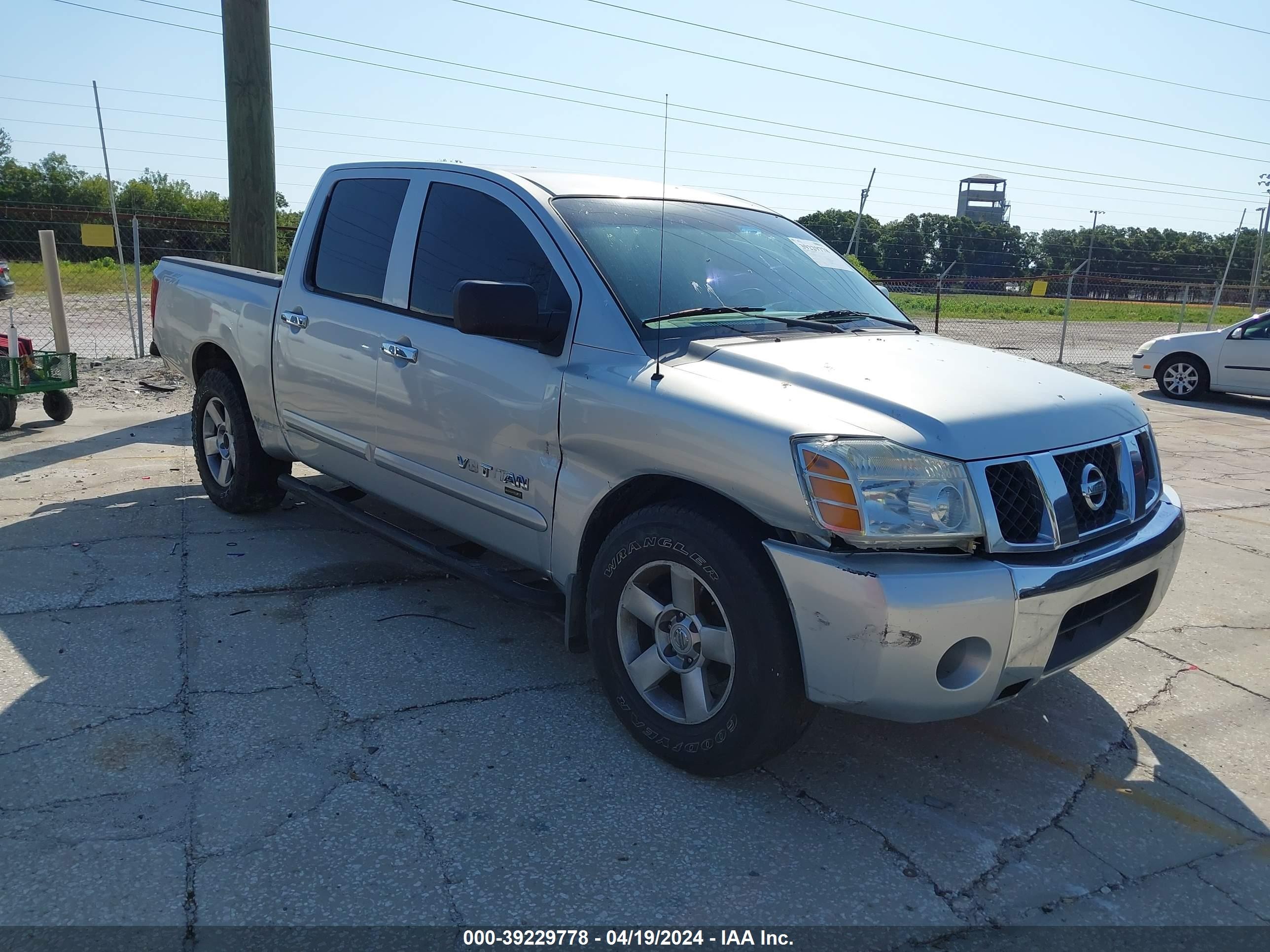 NISSAN TITAN 2006 1n6ba07a56n574235