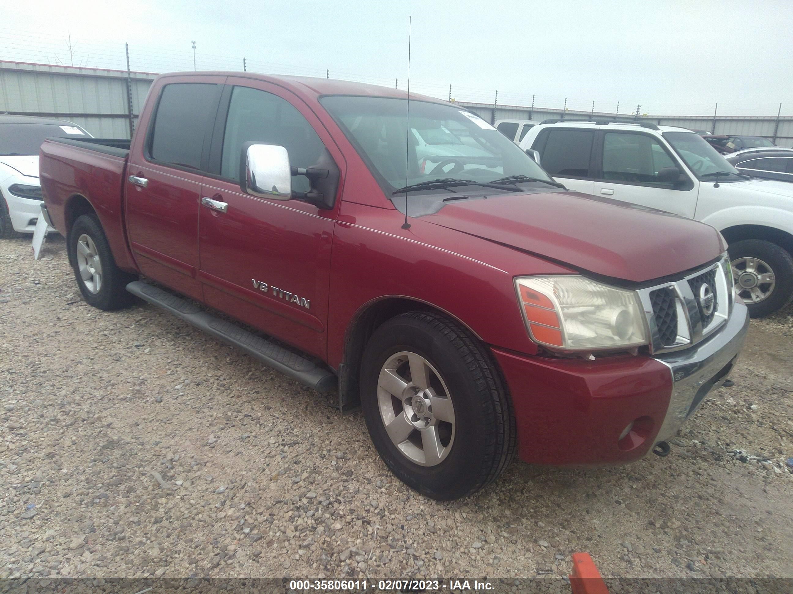 NISSAN TITAN 2007 1n6ba07a77n200209