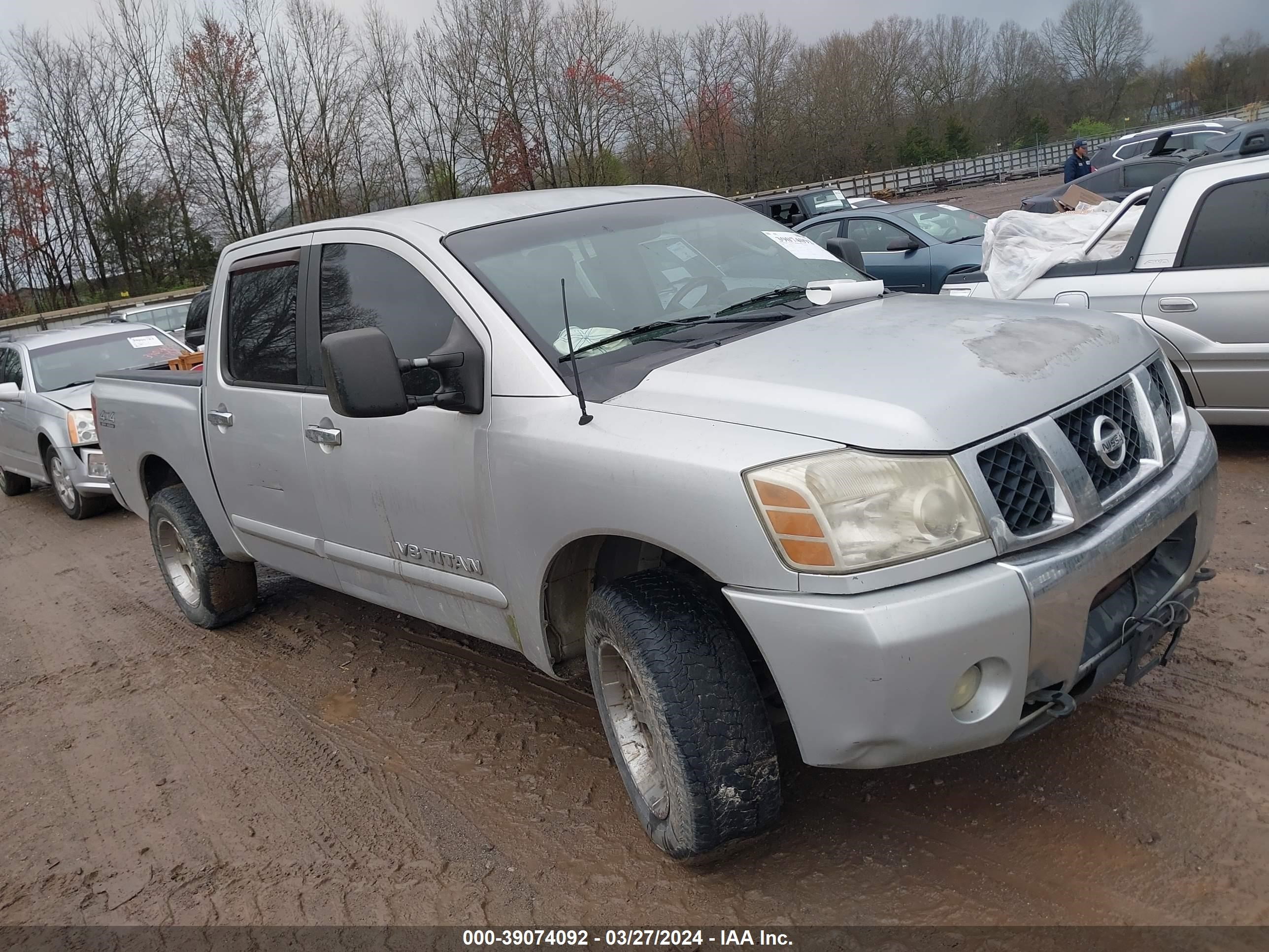 NISSAN TITAN 2006 1n6ba07b06n540745