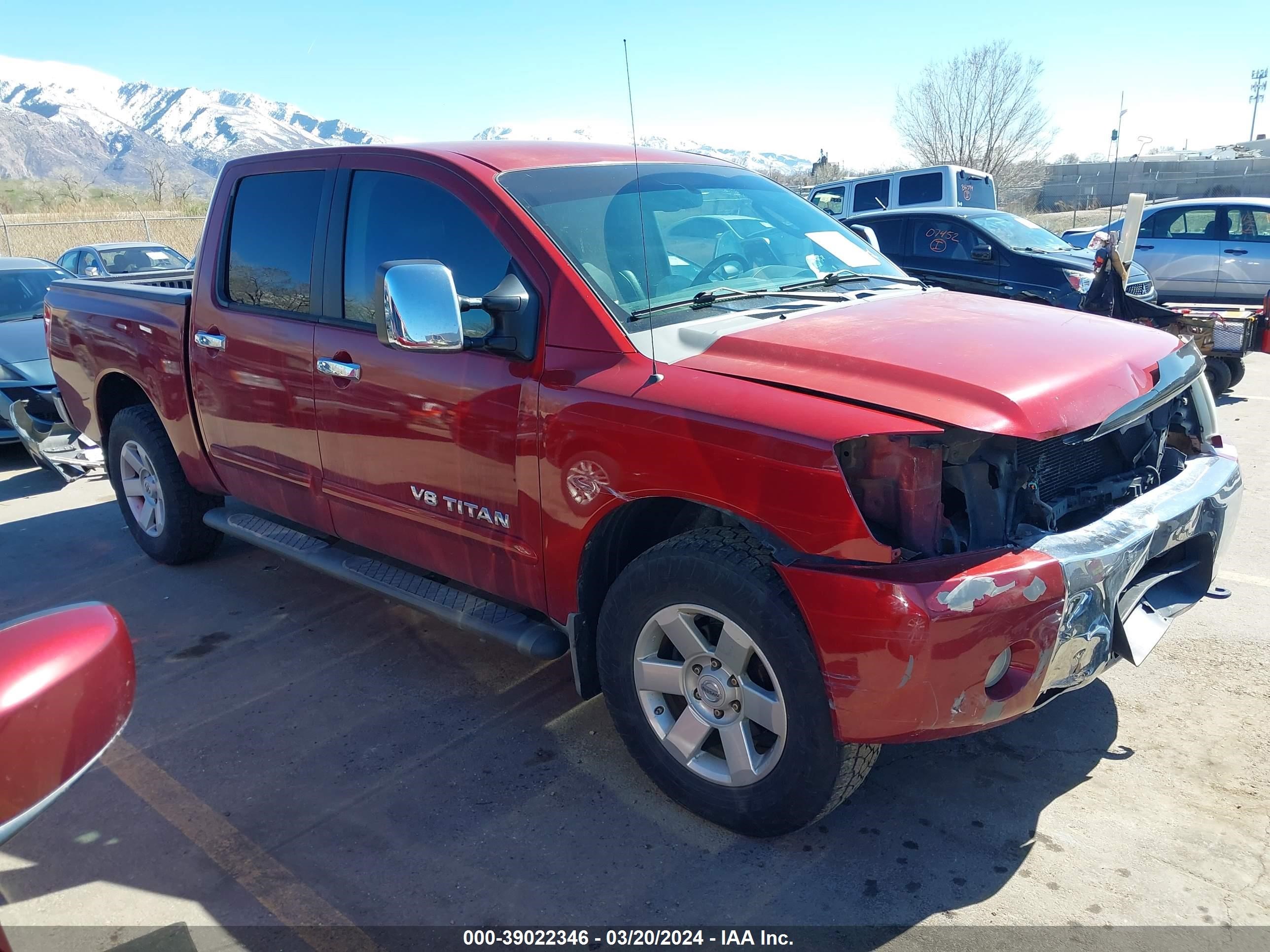 NISSAN TITAN 2006 1n6ba07b56n519678