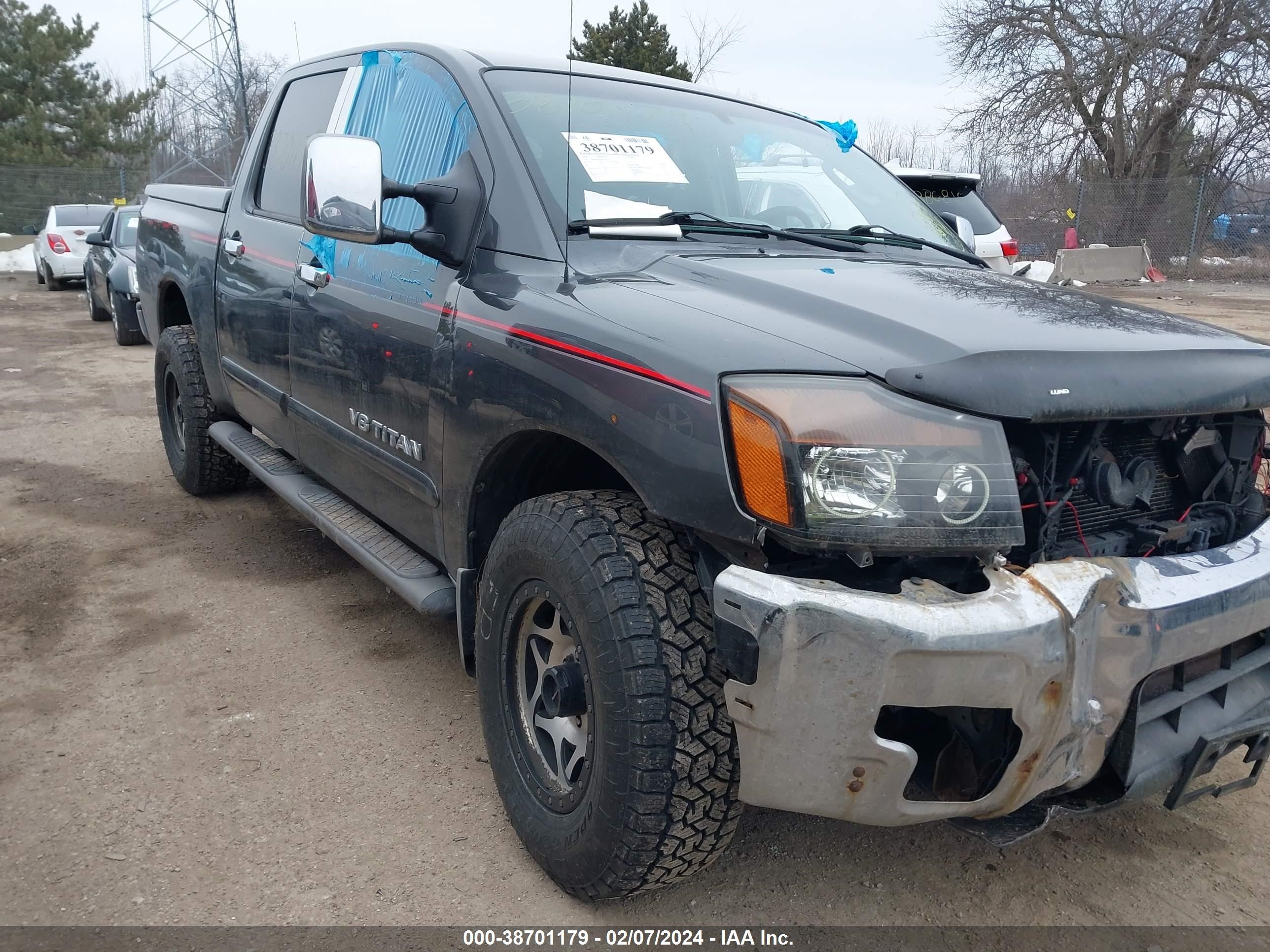 NISSAN TITAN 2006 1n6ba07b56n520233