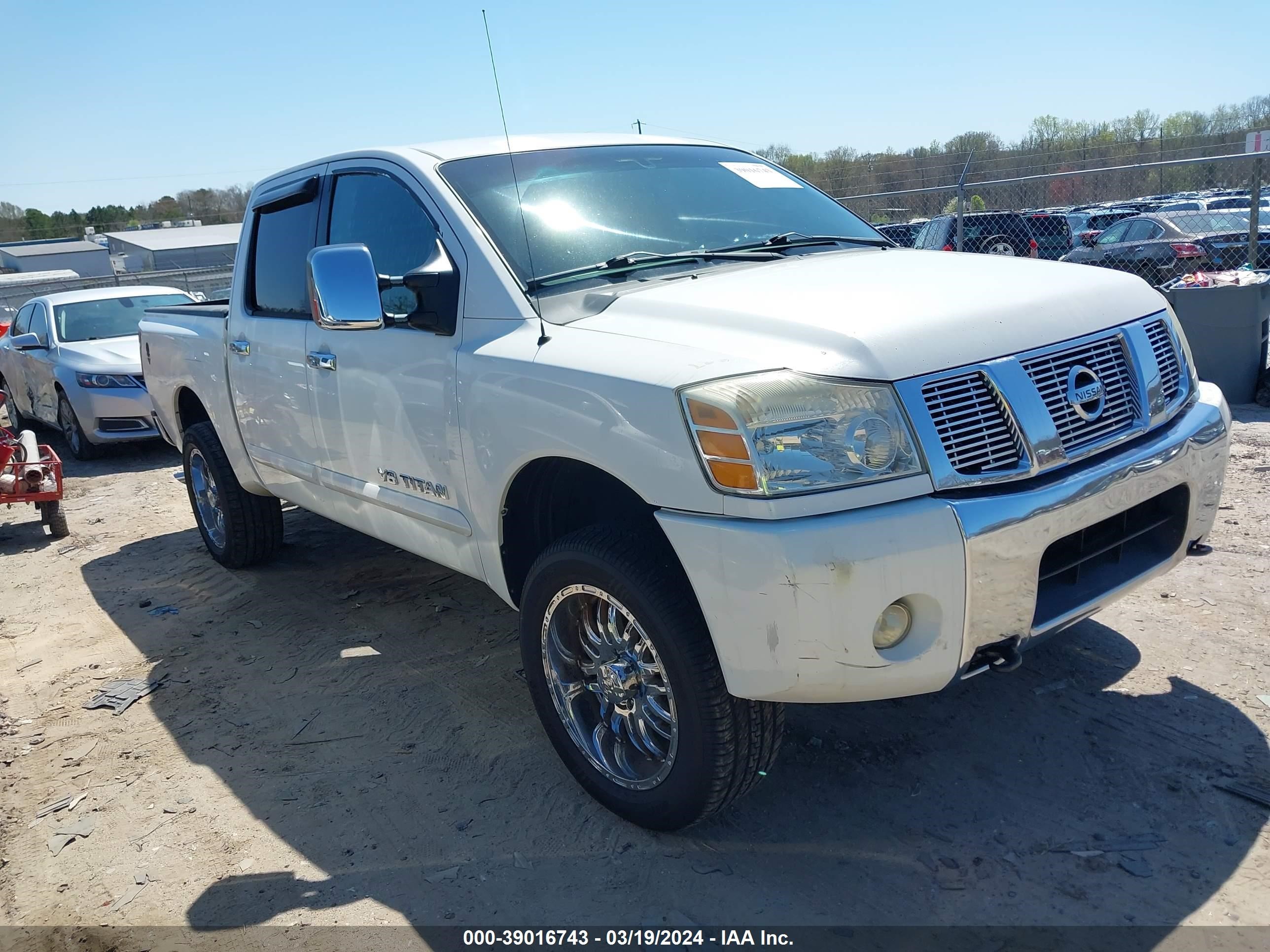 NISSAN TITAN 2005 1n6ba07b65n546080