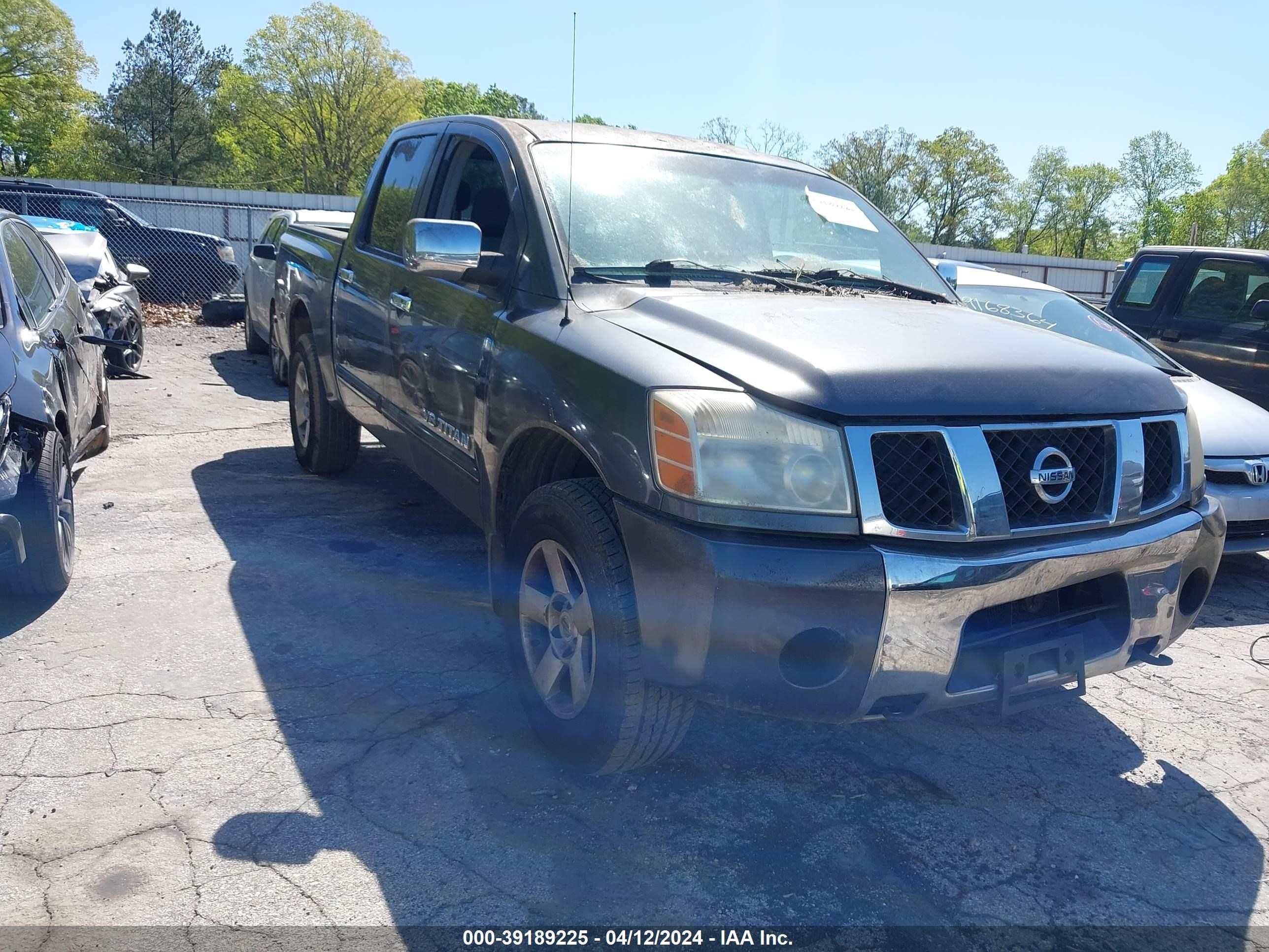 NISSAN TITAN 2005 1n6ba07b95n577629