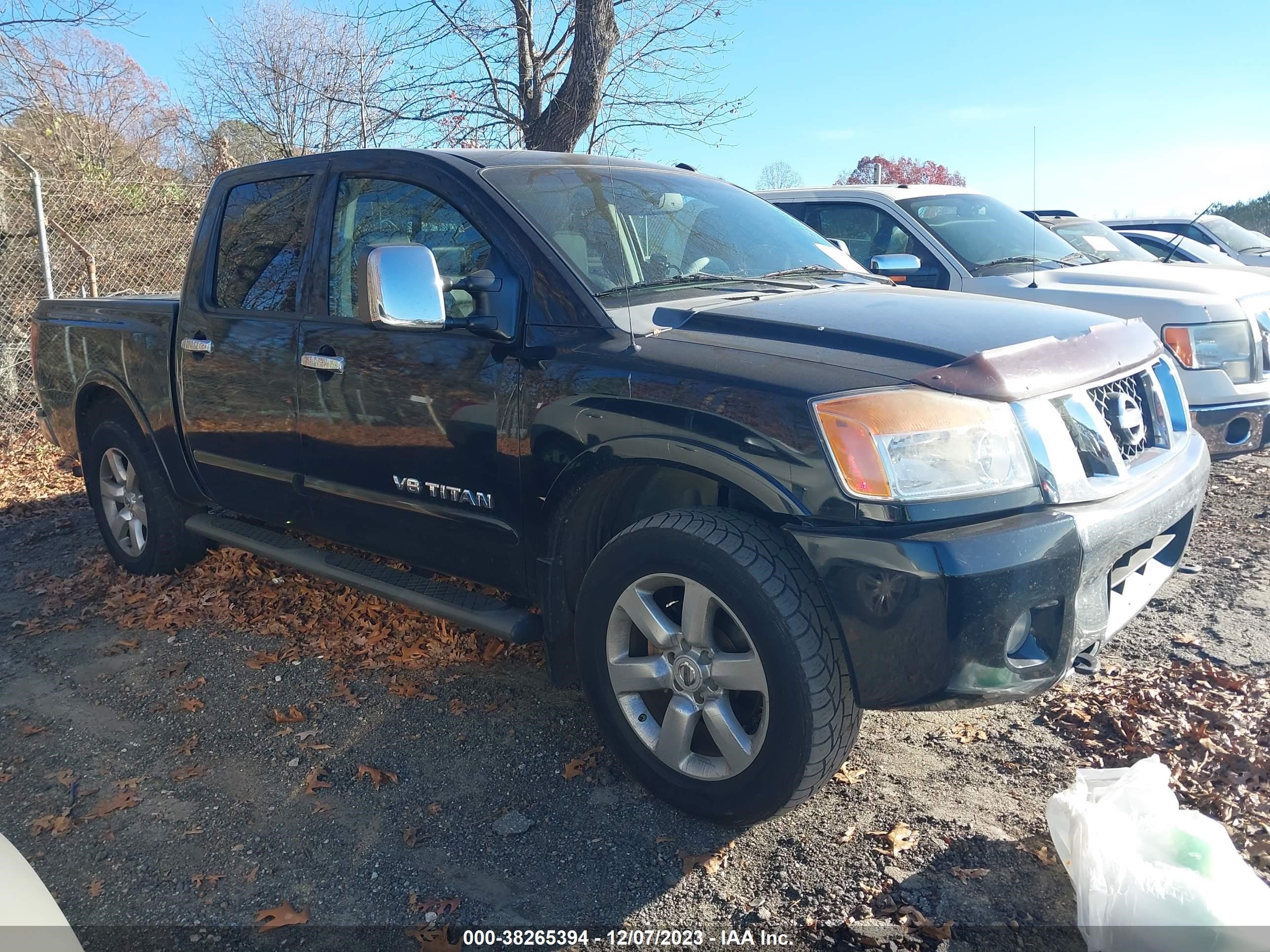 NISSAN TITAN 2008 1n6ba07c48n356890