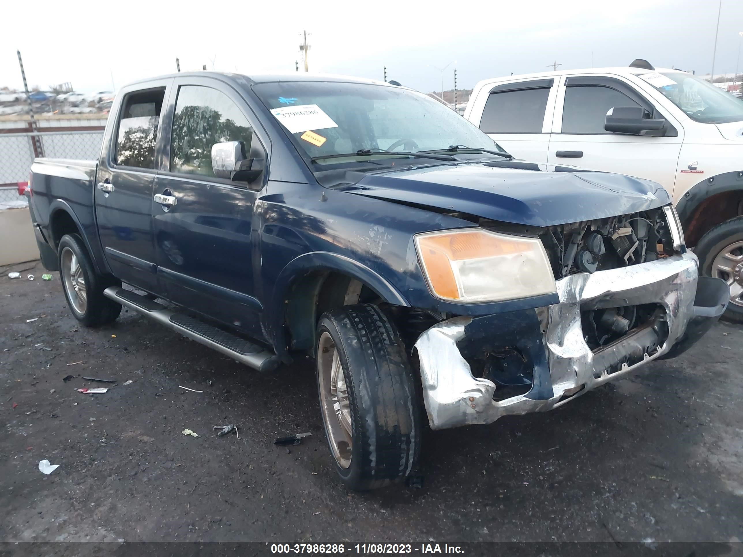 NISSAN TITAN 2008 1n6ba07d58n336995