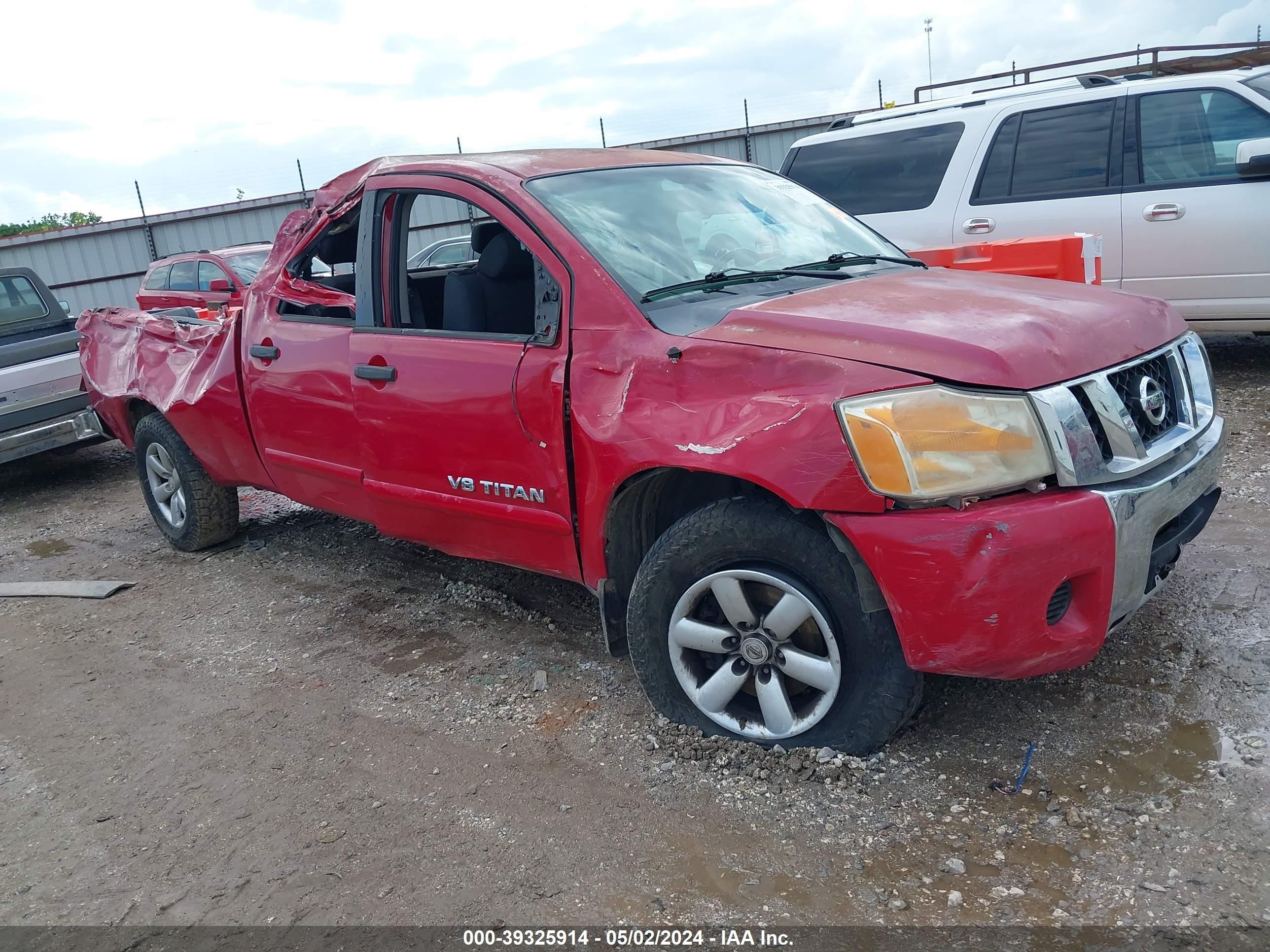 NISSAN TITAN 2008 1n6ba07gx8n327834