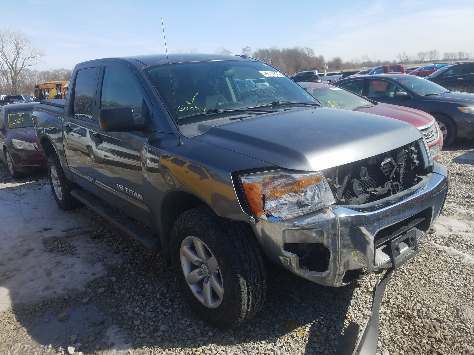 NISSAN TITAN S 2013 1n6ba0ec5dn309137