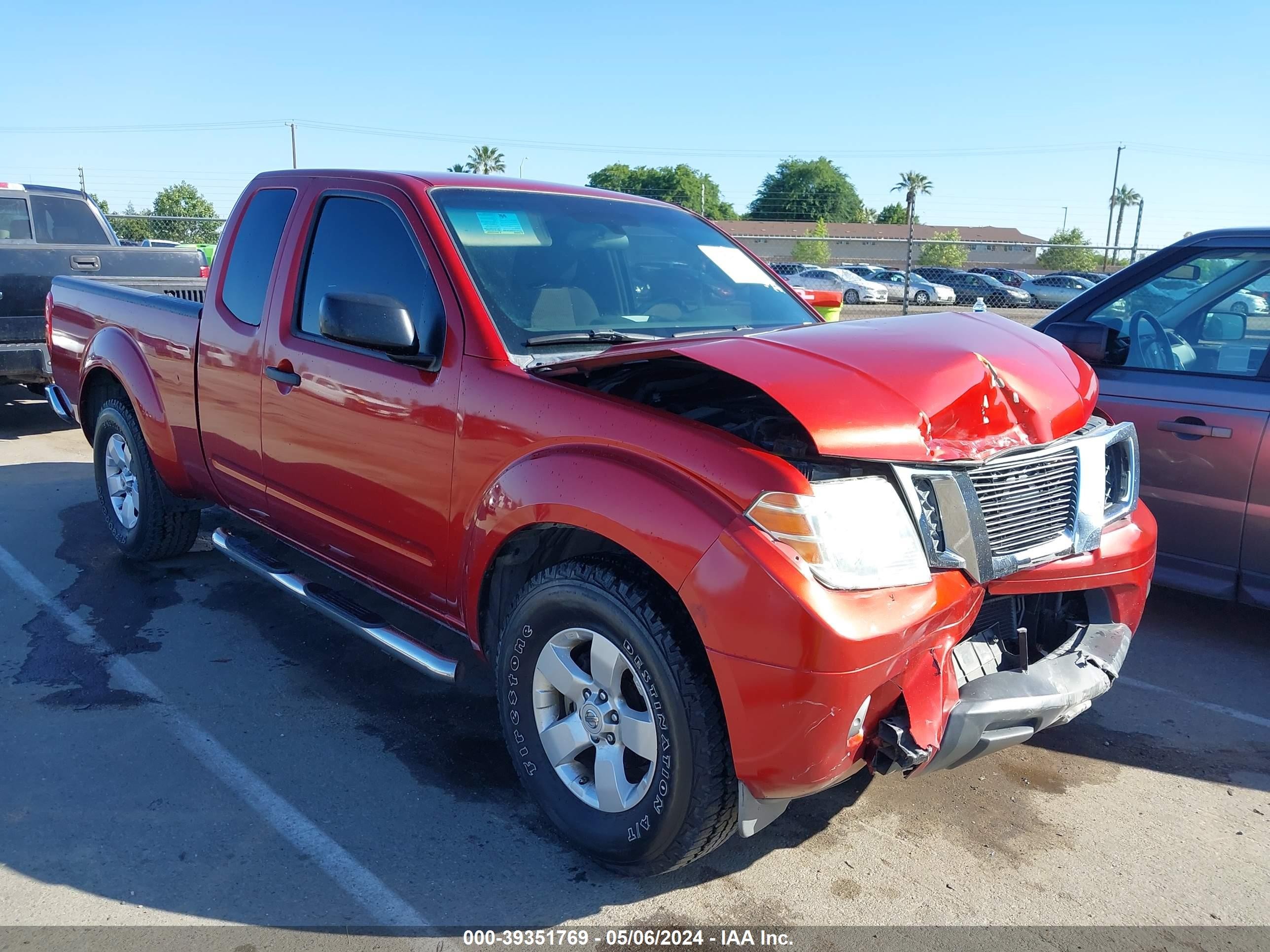 NISSAN NAVARA (FRONTIER) 2012 1n6bd0ct8cc480940