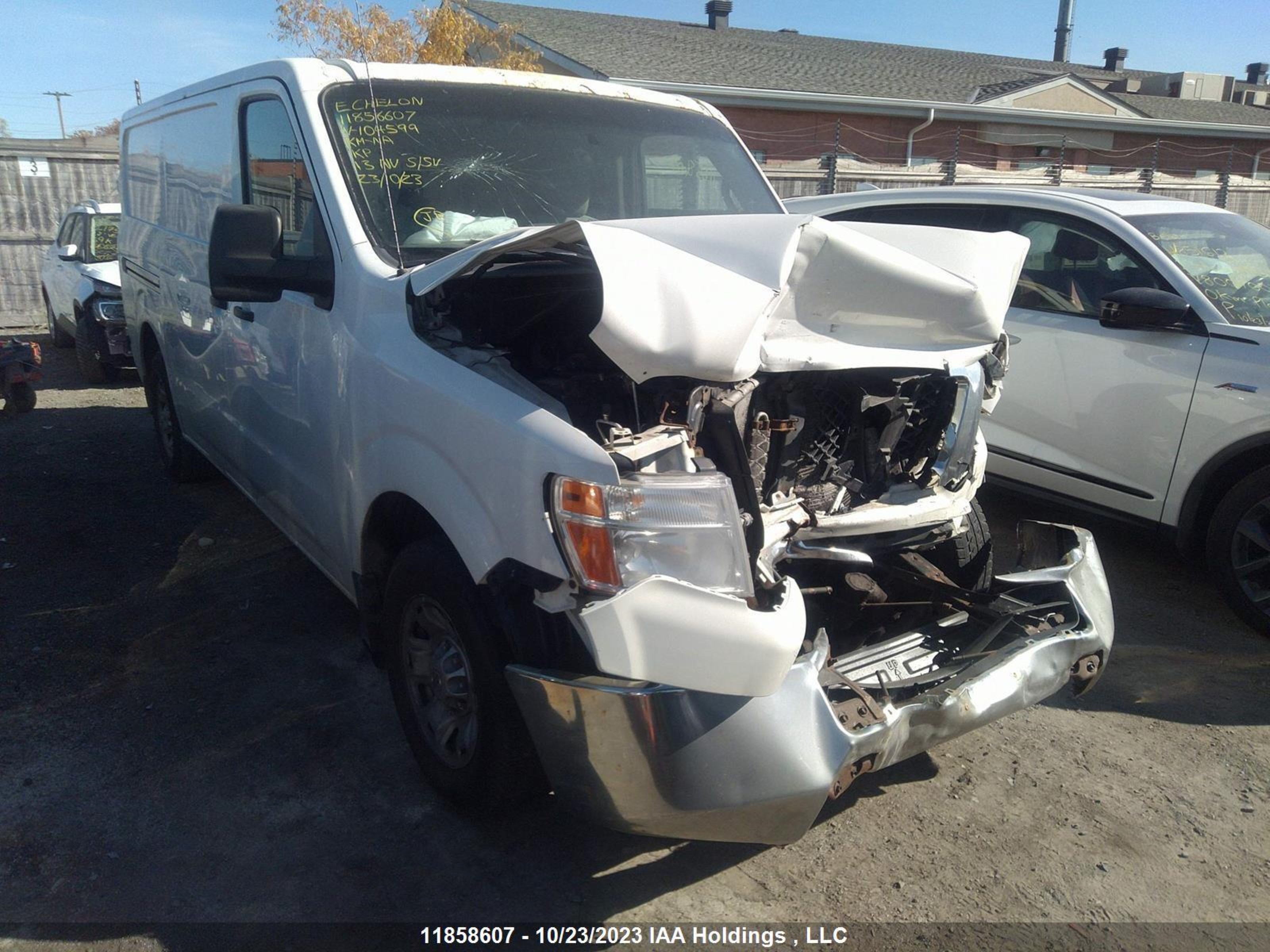 NISSAN NV 2013 1n6bf0ky2dn104599