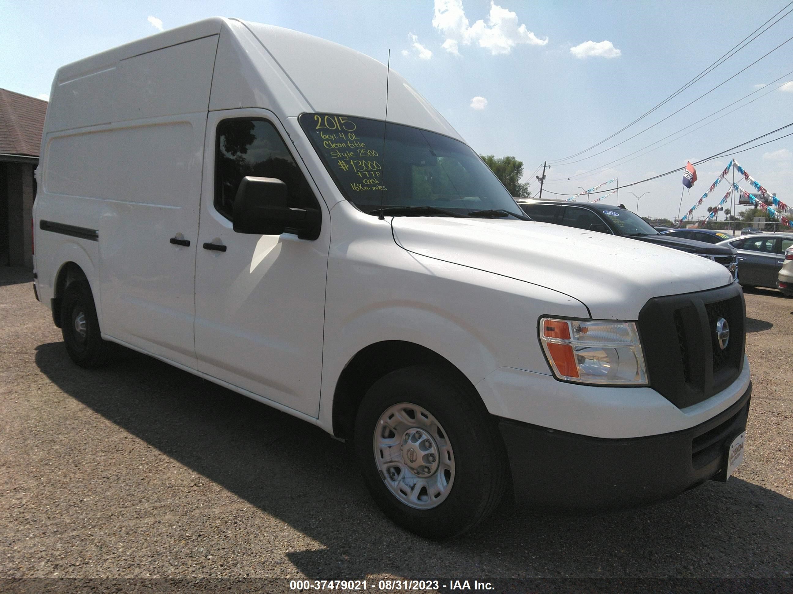 NISSAN NV 2015 1n6bf0lx1fn806132