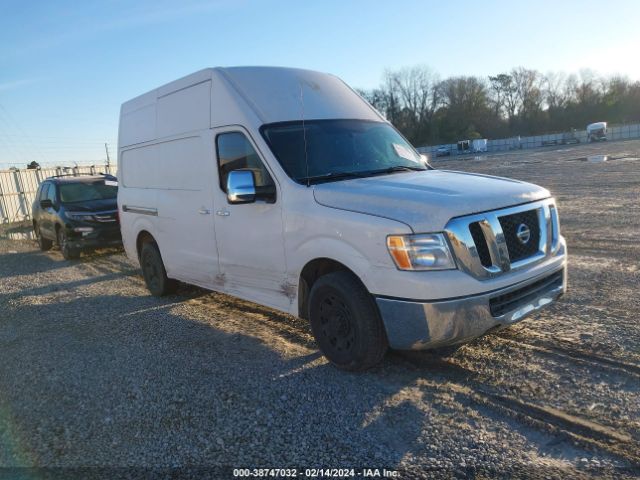 NISSAN NV 2500 2012 1n6bf0ly5cn117988