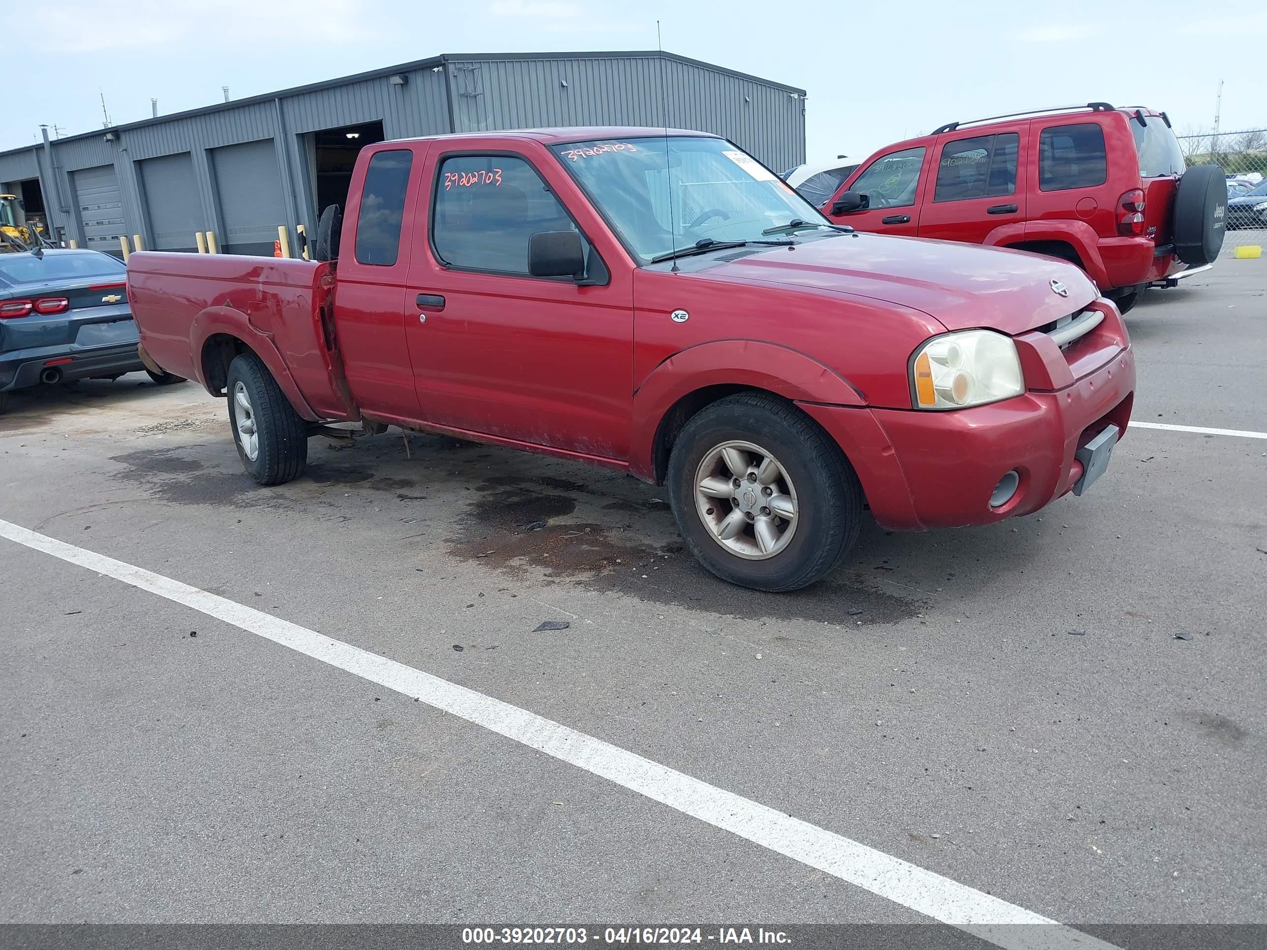 NISSAN NAVARA (FRONTIER) 2001 1n6dd26s01c380464