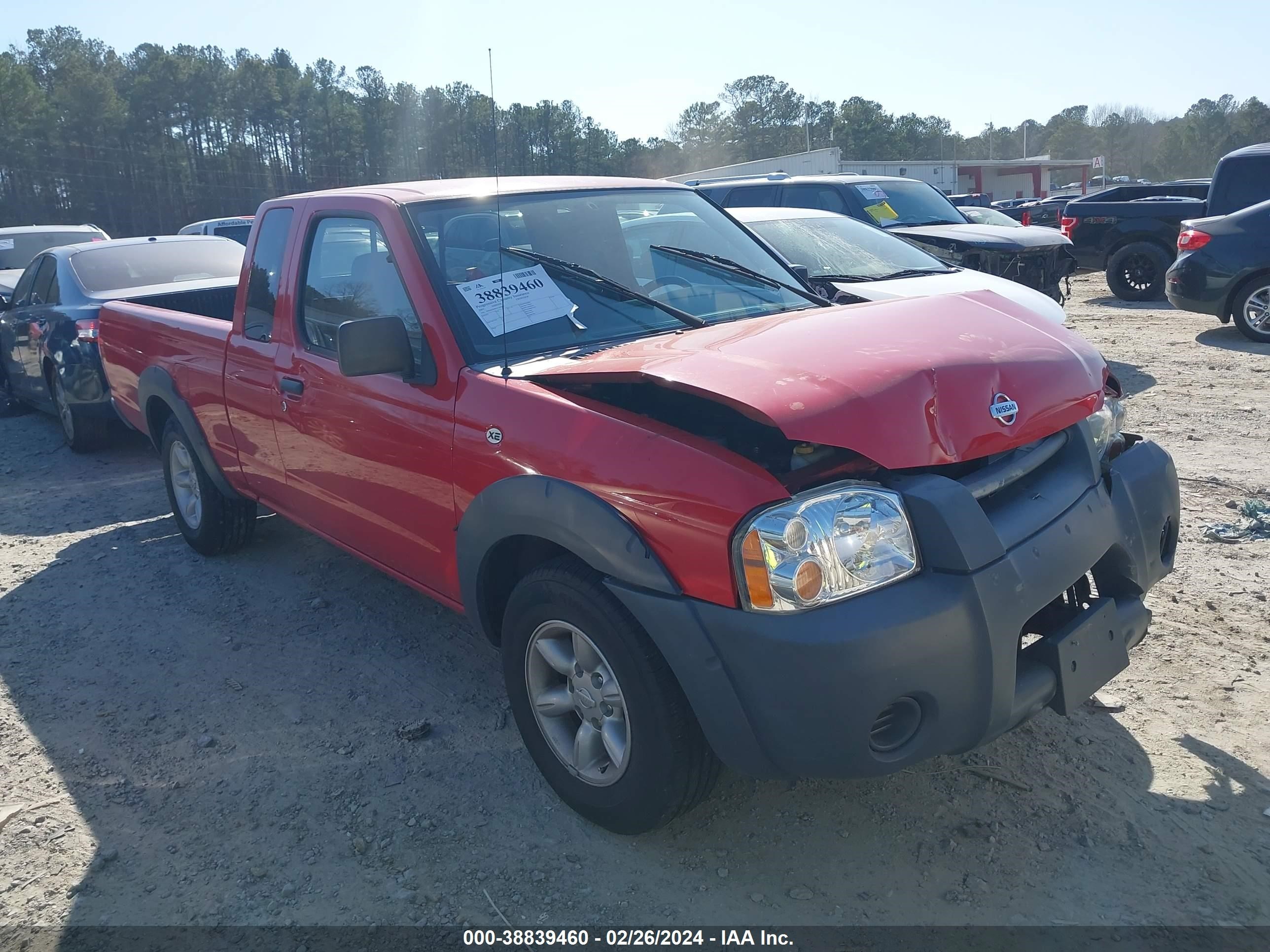 NISSAN NAVARA (FRONTIER) 2001 1n6dd26s91c345874