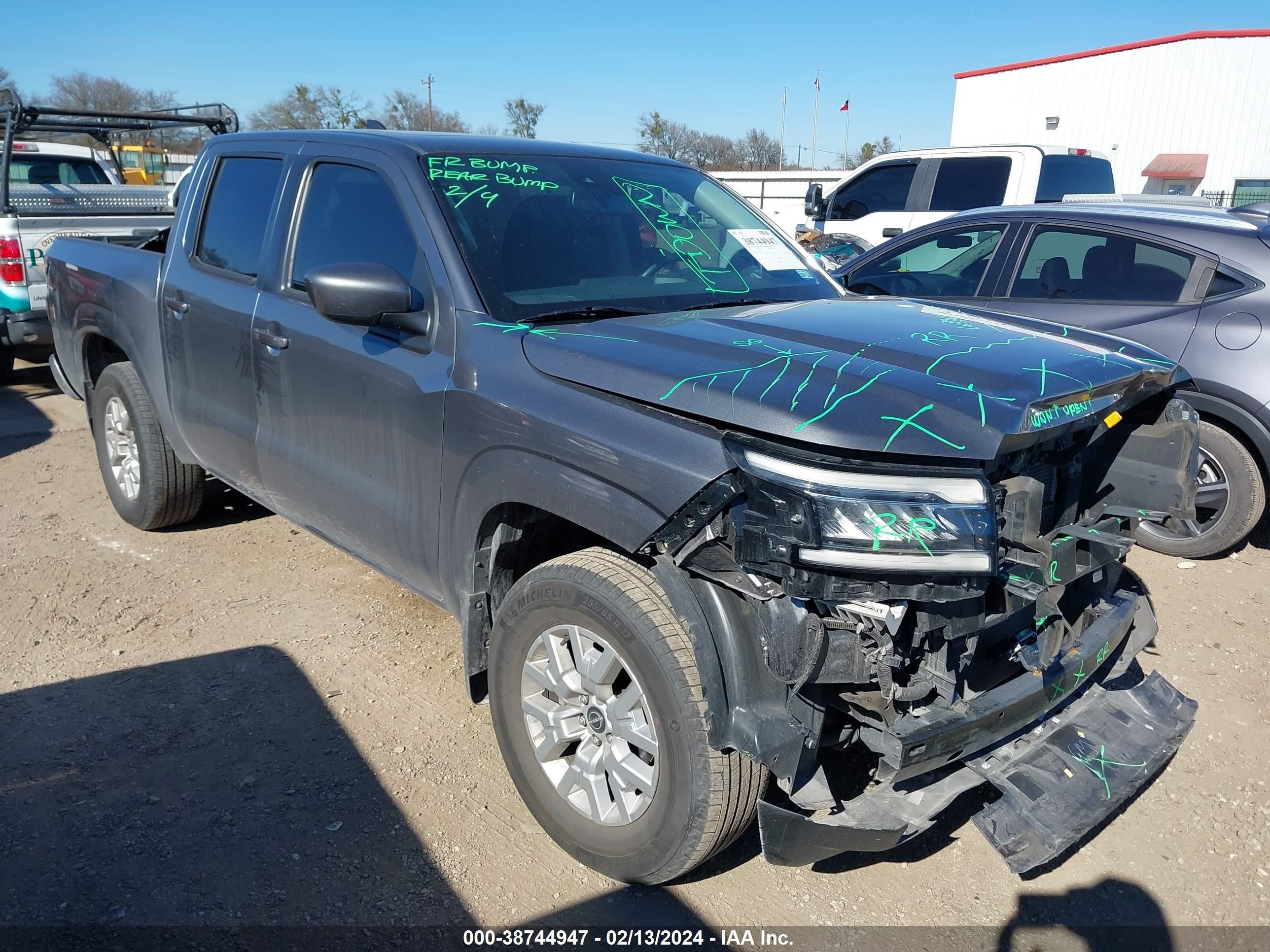 NISSAN NAVARA (FRONTIER) 2022 1n6ed1ej2nn673350