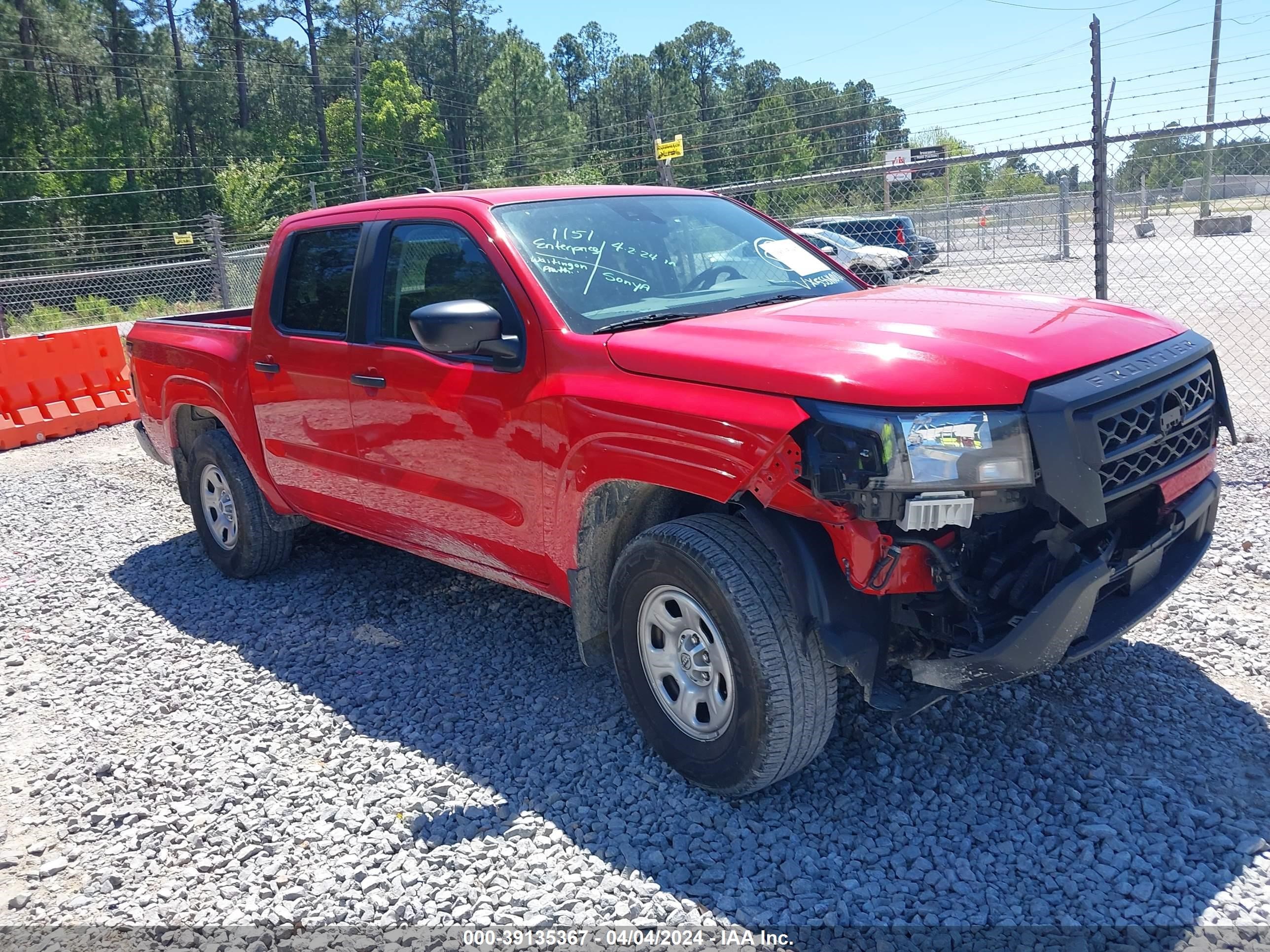 NISSAN NAVARA (FRONTIER) 2022 1n6ed1ekxnn657180