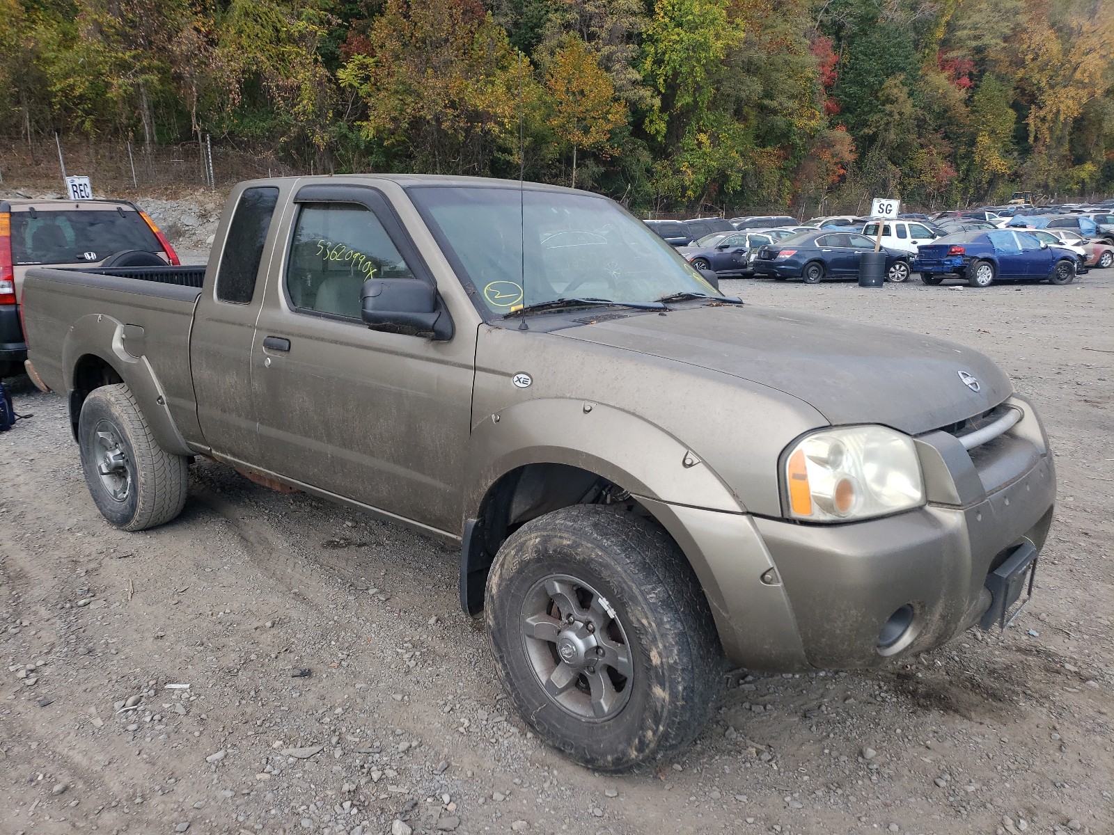 NISSAN FRONTIER K 2002 1n6ed26y32c357447