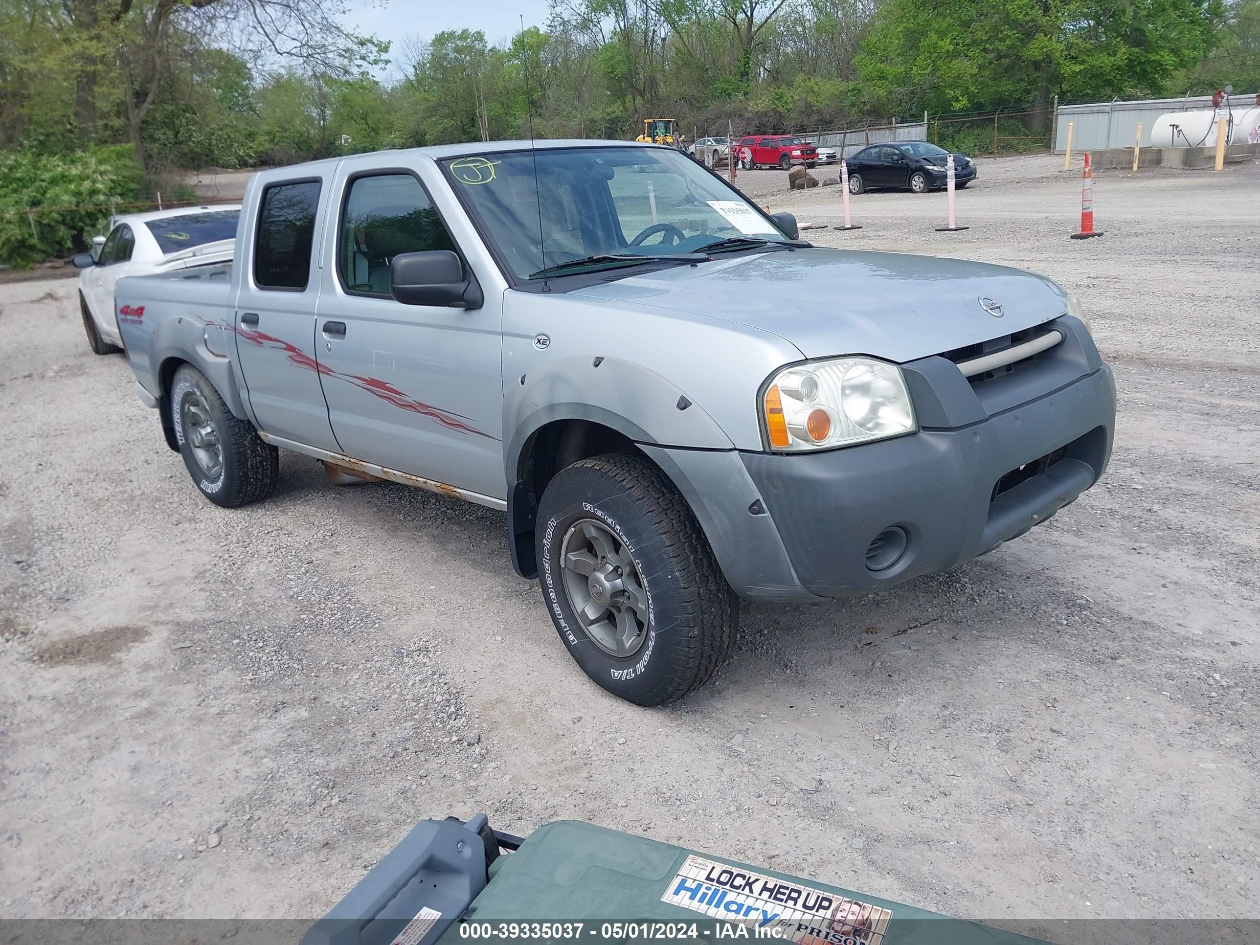 NISSAN NAVARA (FRONTIER) 2002 1n6ed27y62c341046