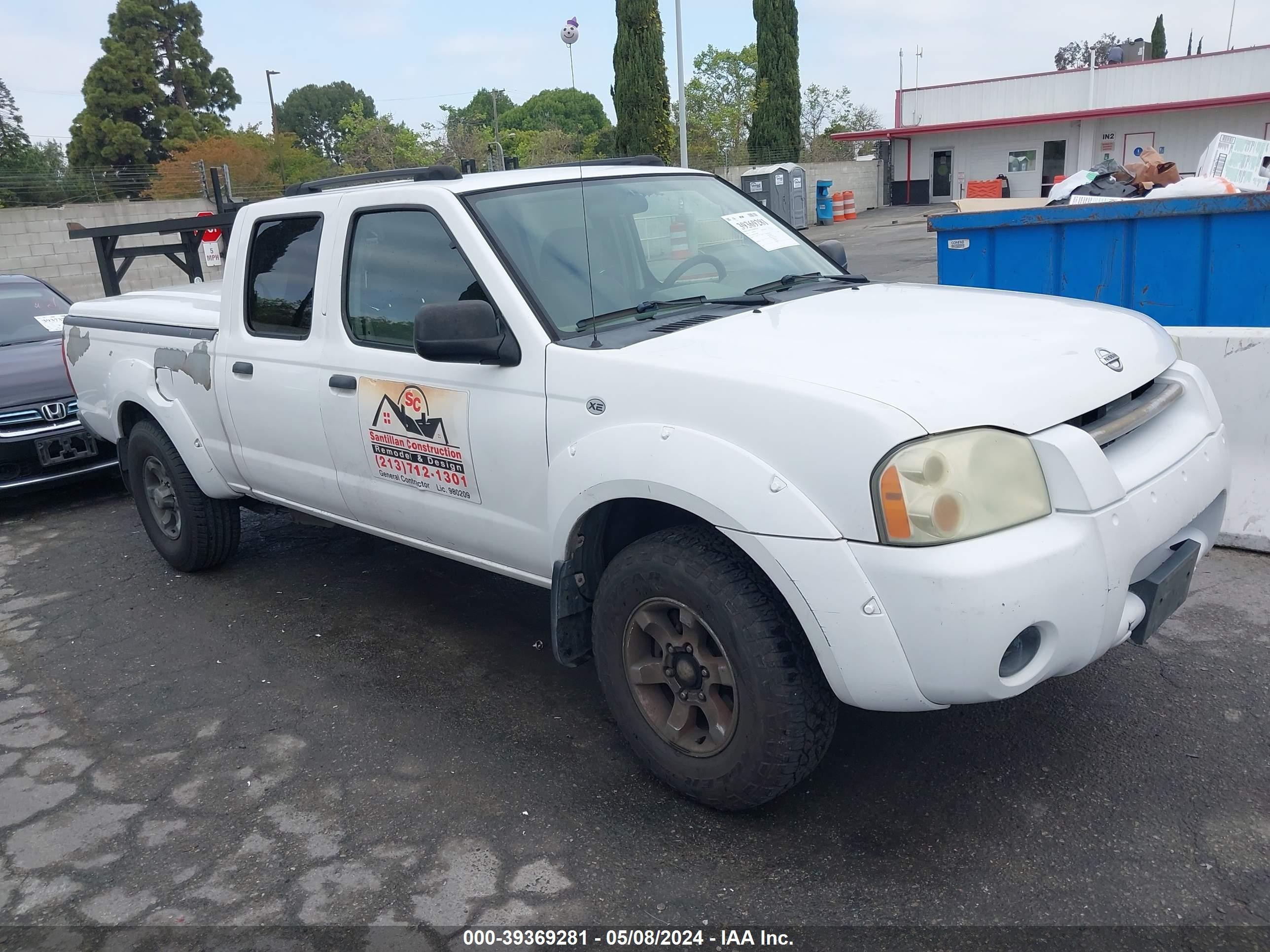 NISSAN NAVARA (FRONTIER) 2004 1n6ed29x34c419306