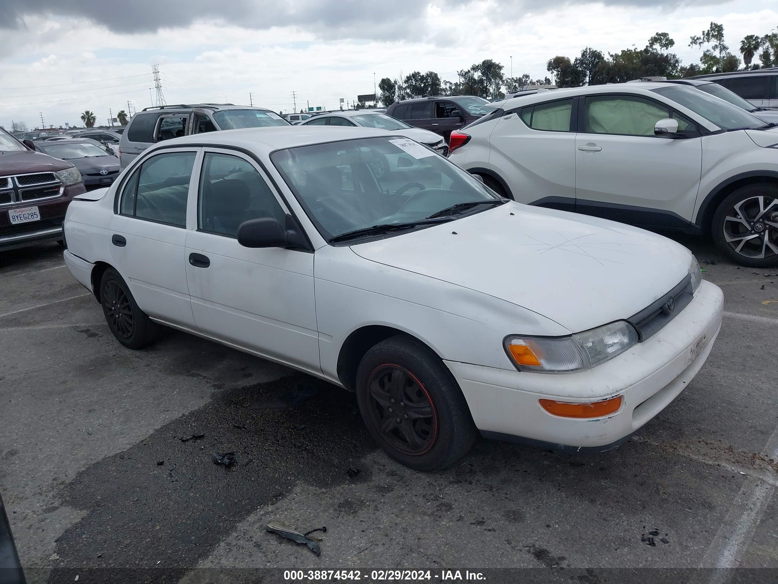 TOYOTA COROLLA 1994 1nxae04b3rz199273