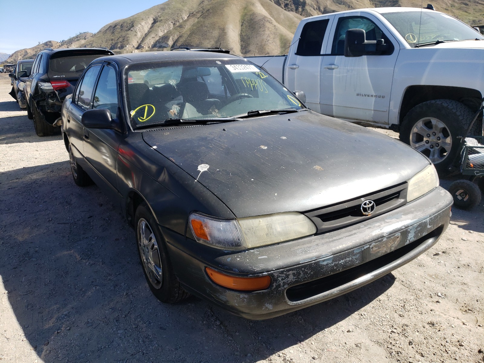 TOYOTA COROLLA LE 1995 1nxae09b1sz232737