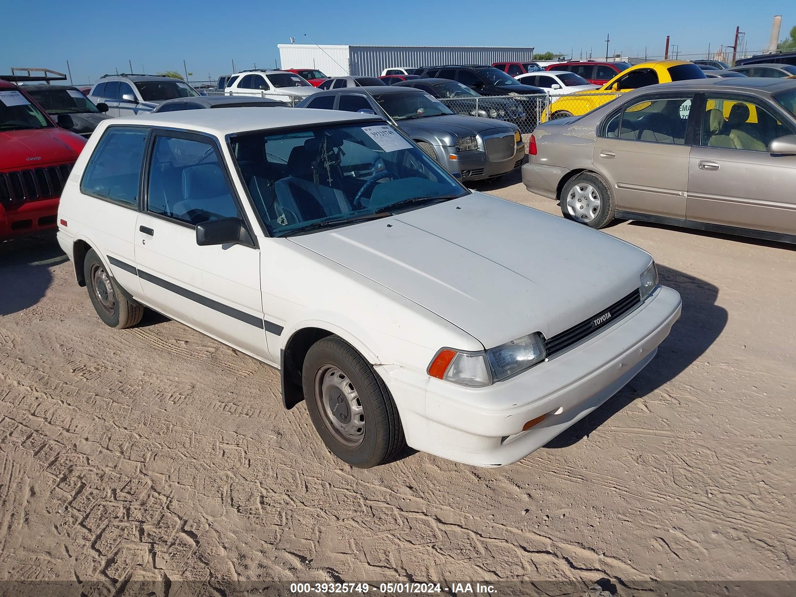 TOYOTA COROLLA 1988 1nxae82g8jz554505