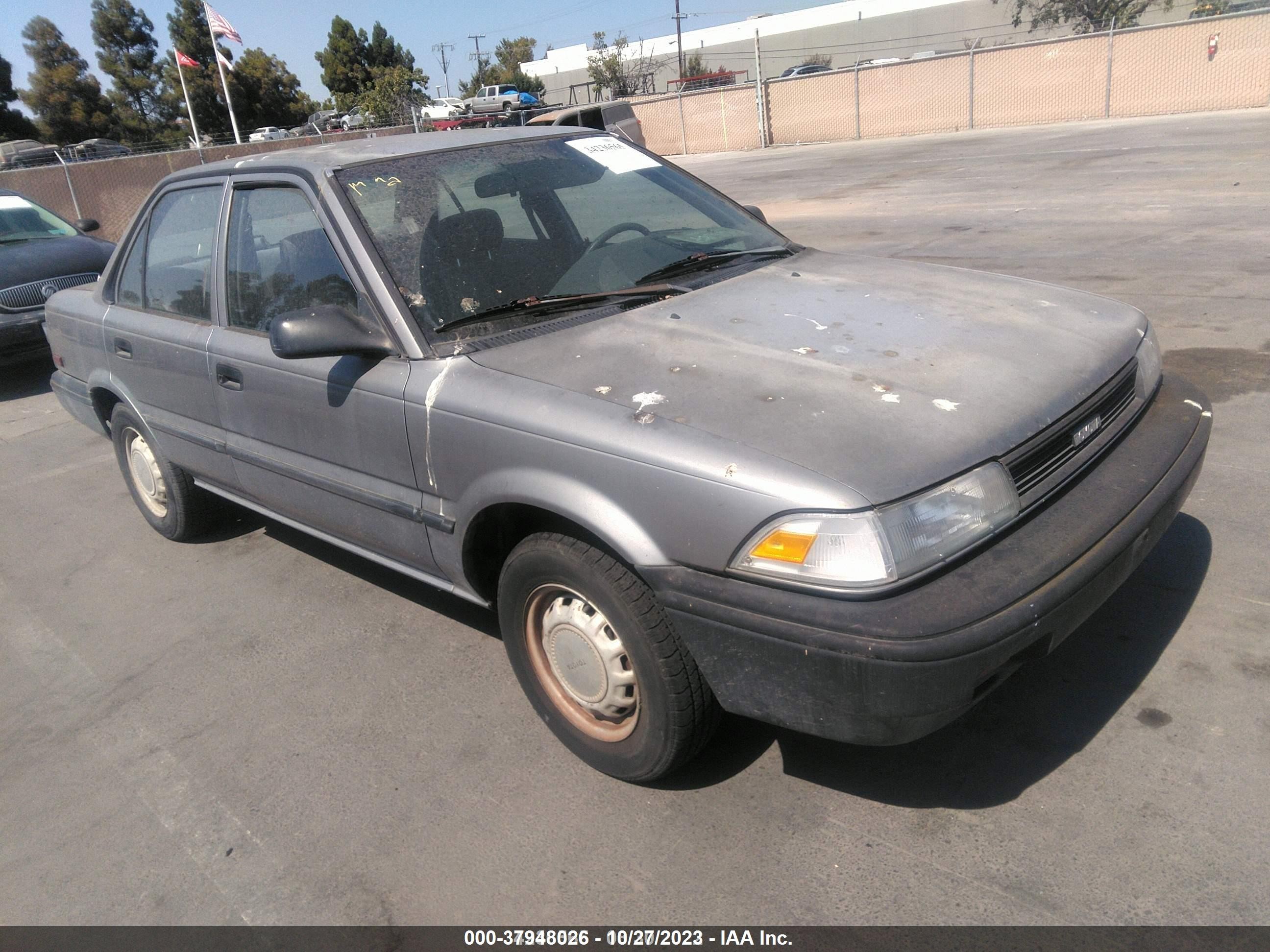 TOYOTA COROLLA 1989 1nxae92e7kz022572