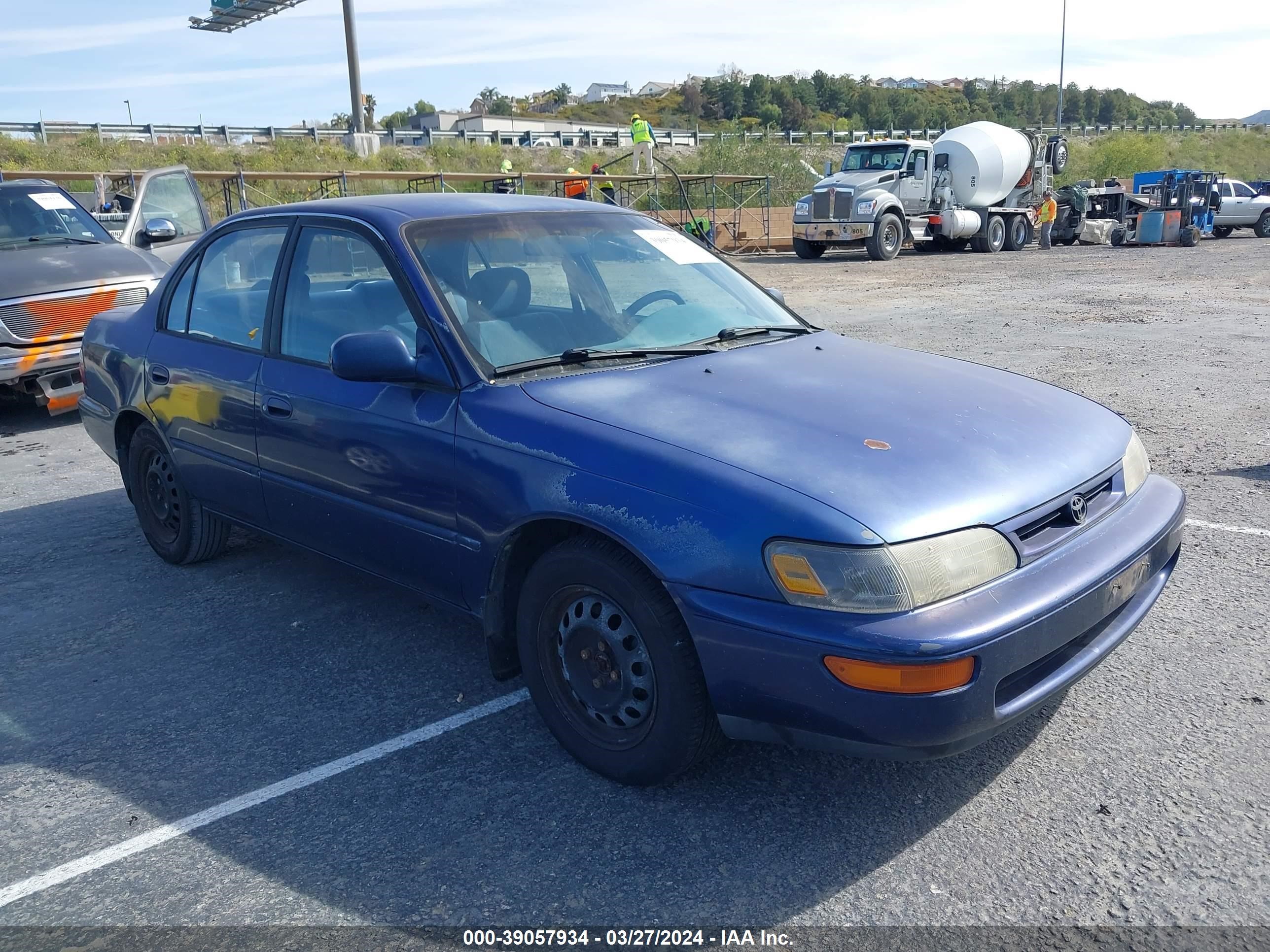 TOYOTA COROLLA 1997 1nxbb02e5vz507323