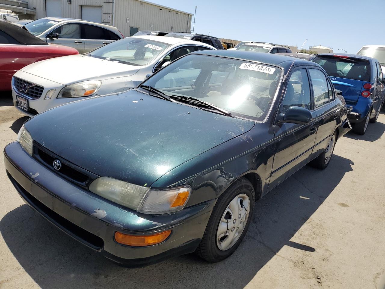 TOYOTA COROLLA 1997 1nxbb02exvz565170