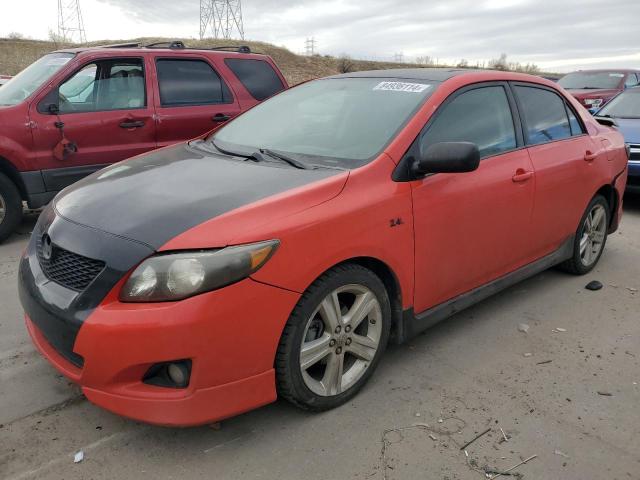 TOYOTA COROLLA XR 2009 1nxbe40e59z026270