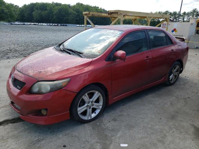 TOYOTA COROLLA XR 2009 1nxbe40e89z011326